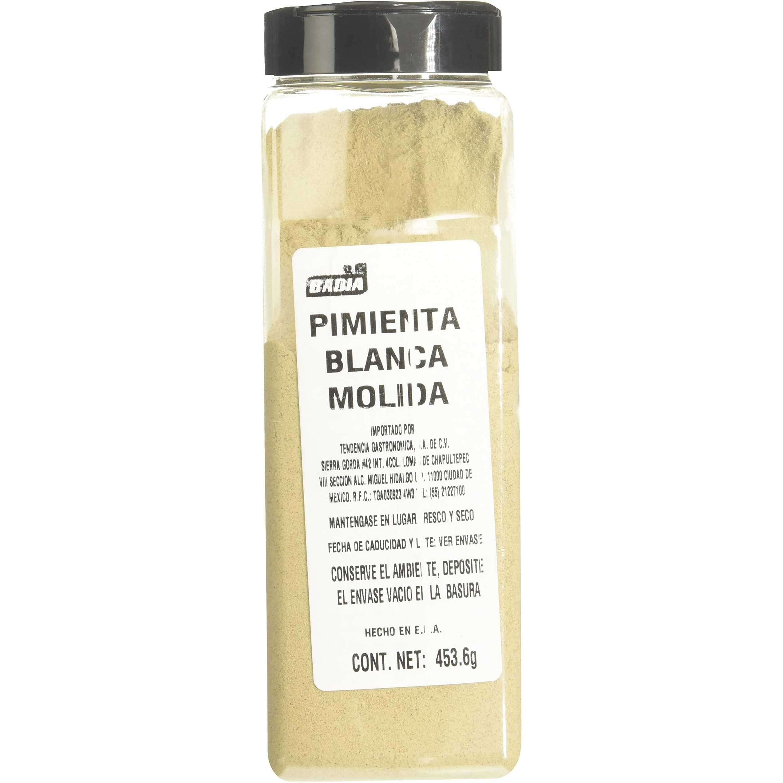 Badia Spices Inc Spice, White Pepper Ground, 16-Ounce