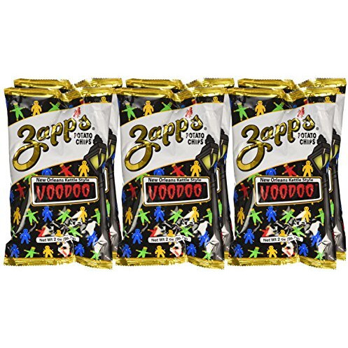Zapps Potato Chips - Voodoo - 2 Oz (Pack Of 6)