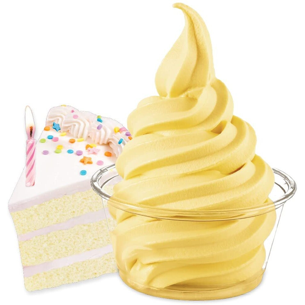 Frostline Soft Serve Ice Cream Mix, Birthday Cake, 6 Lb (Pack Of 6)