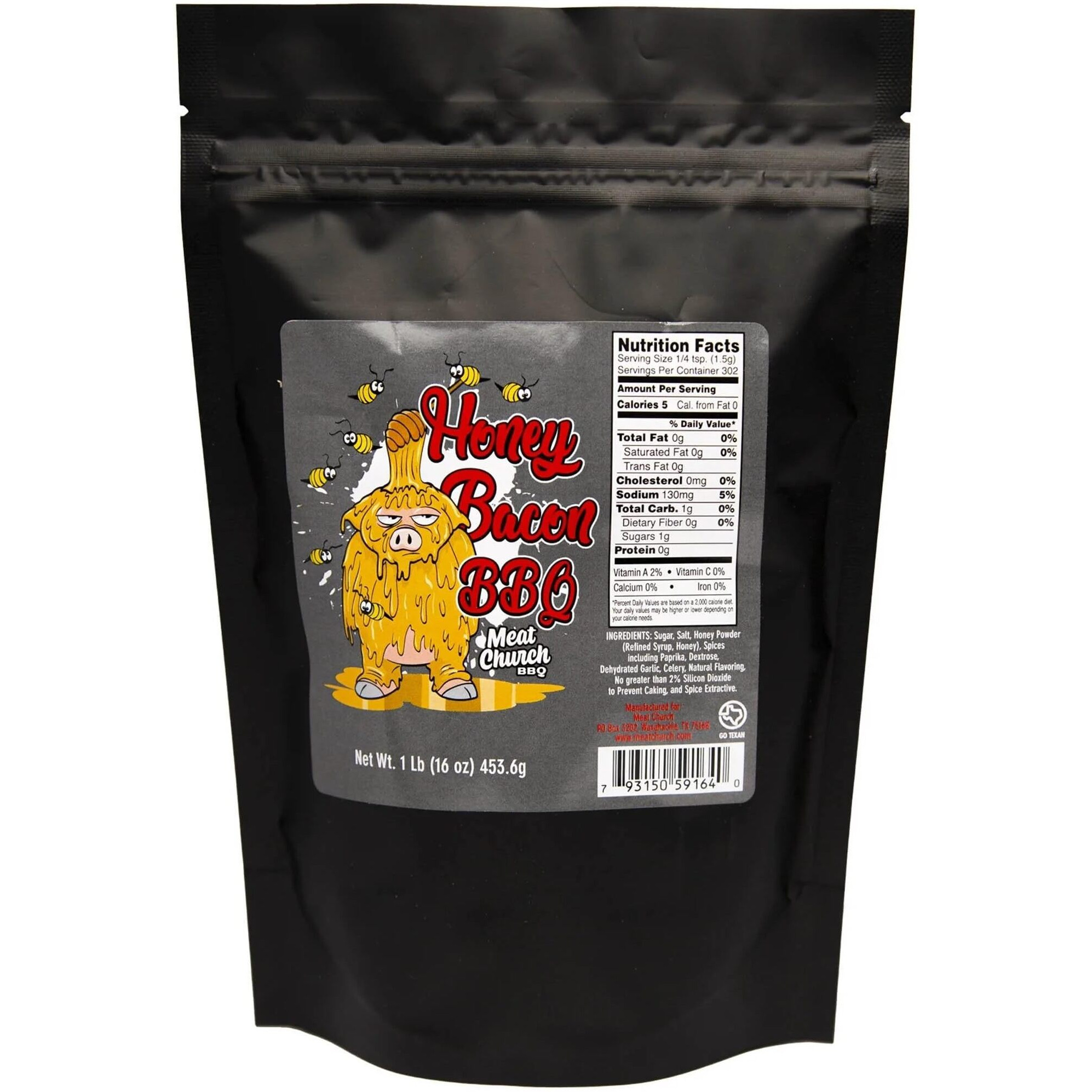 Meat Church Honey Bacon 13Oz. Bbq Rub