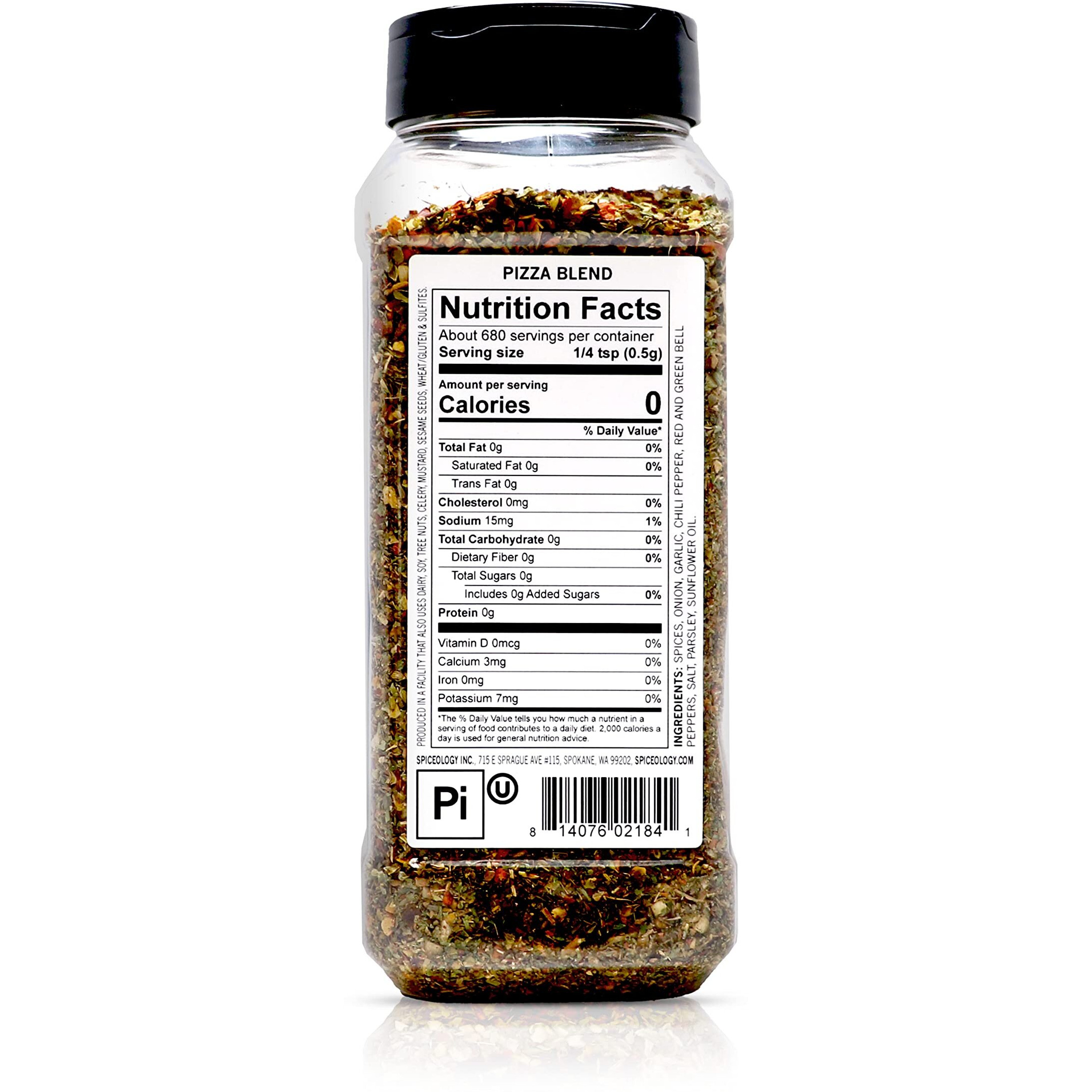 Spiceology - Pizza Seasoning - Italian Seasonings - Herbaceous All-Purpose Italian Herb Blend - 12 Oz