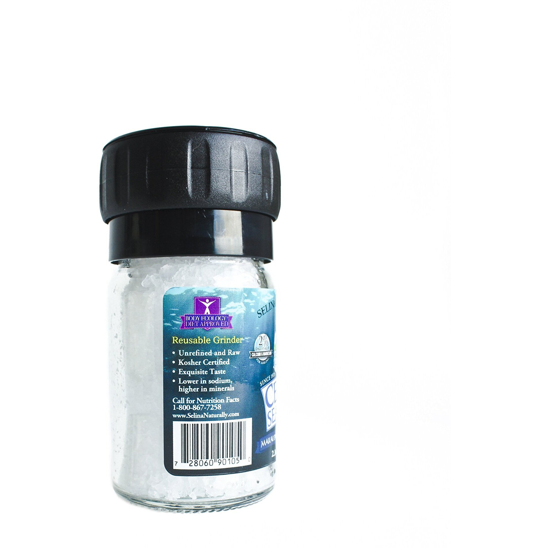 Celtic Sea Salt Makai Pure Deep Sea Salt Mini Grinder, 2.1 Ounce