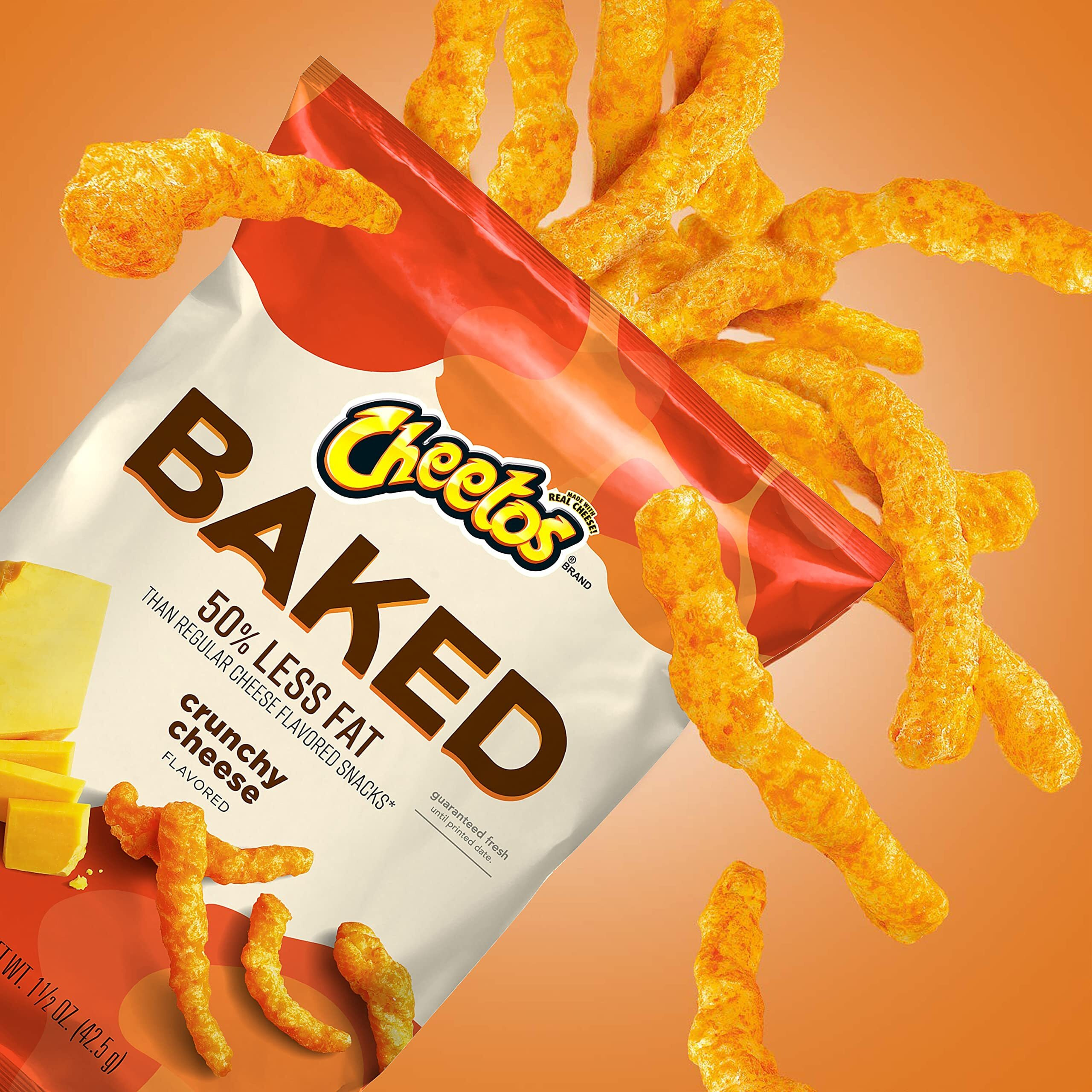 Baked, Cheetos Crunchy, 0.875 Ounce (Pack Of 104)