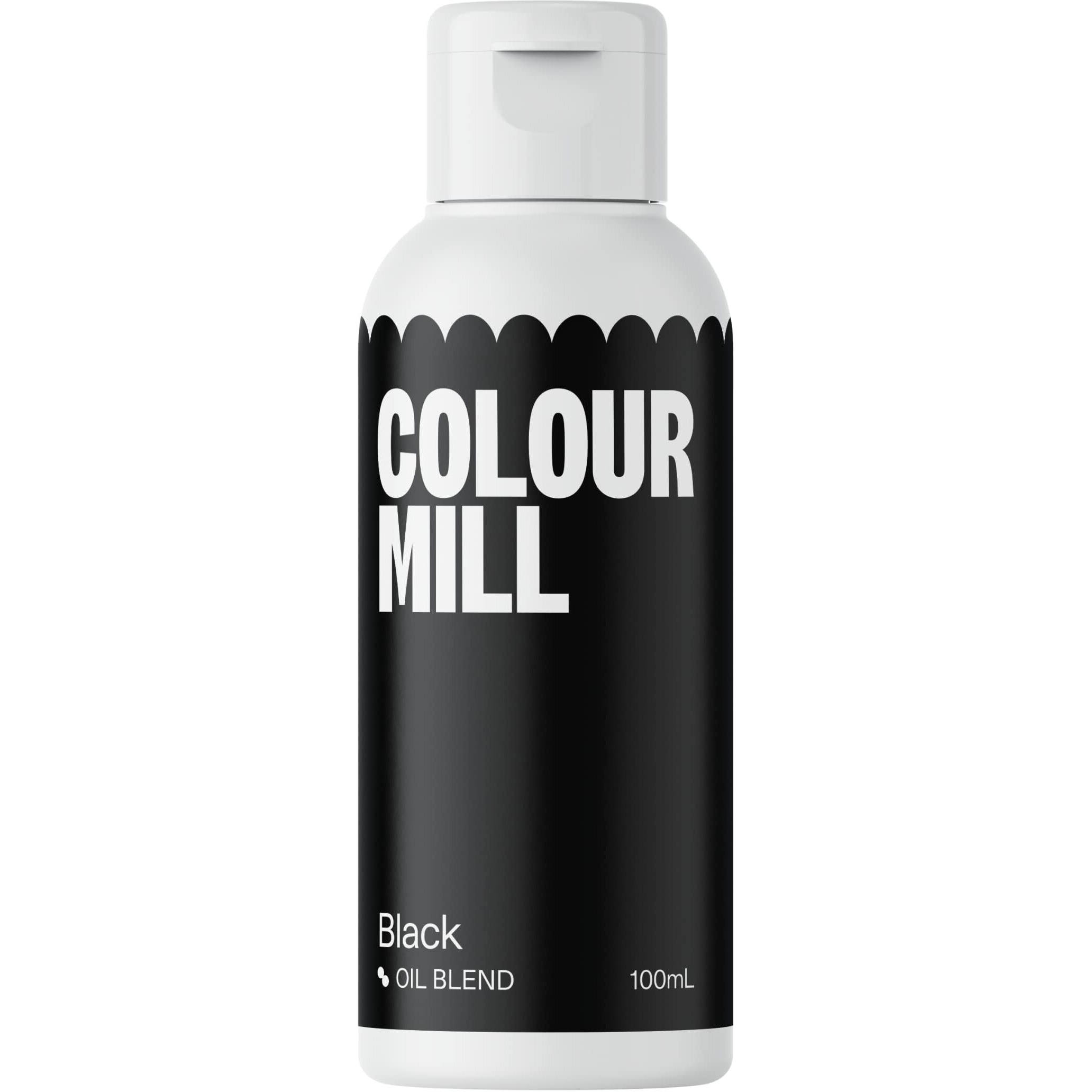 Colour Mill Oil-Based Food Coloring, 100 Milliliters Black