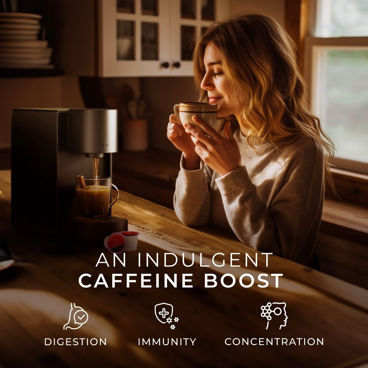 Gya Tea Co Vanilla Chai K Cup Tea Pods For Keurig - Highly Caffeinated Vanilla Chai Tea K Cups - Relax With Smooth Keurig Tea Pods For K-Cup Brewing - Keurig 2.0 & 1.0 Tea Gifts For Tea Lovers