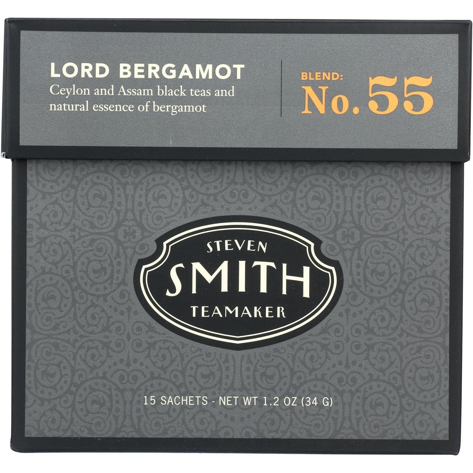 Smith Teamaker Black Tea - Lord Bergamot - Case Of 6 - 15 Bags