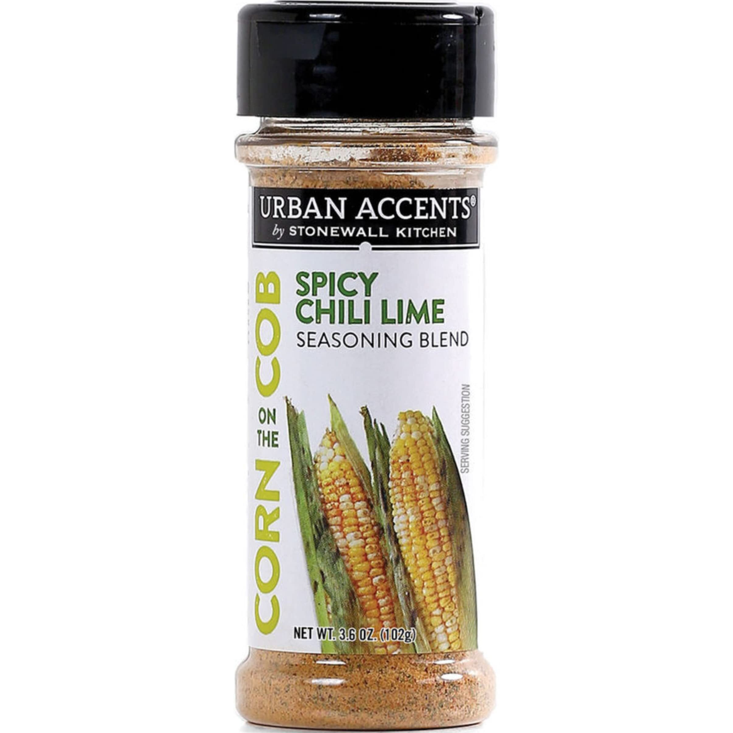 Urban Accents Corn On The Cob Vegetable Seasoning, Chile Lime And Chipotle Parmesan (2-Pack)