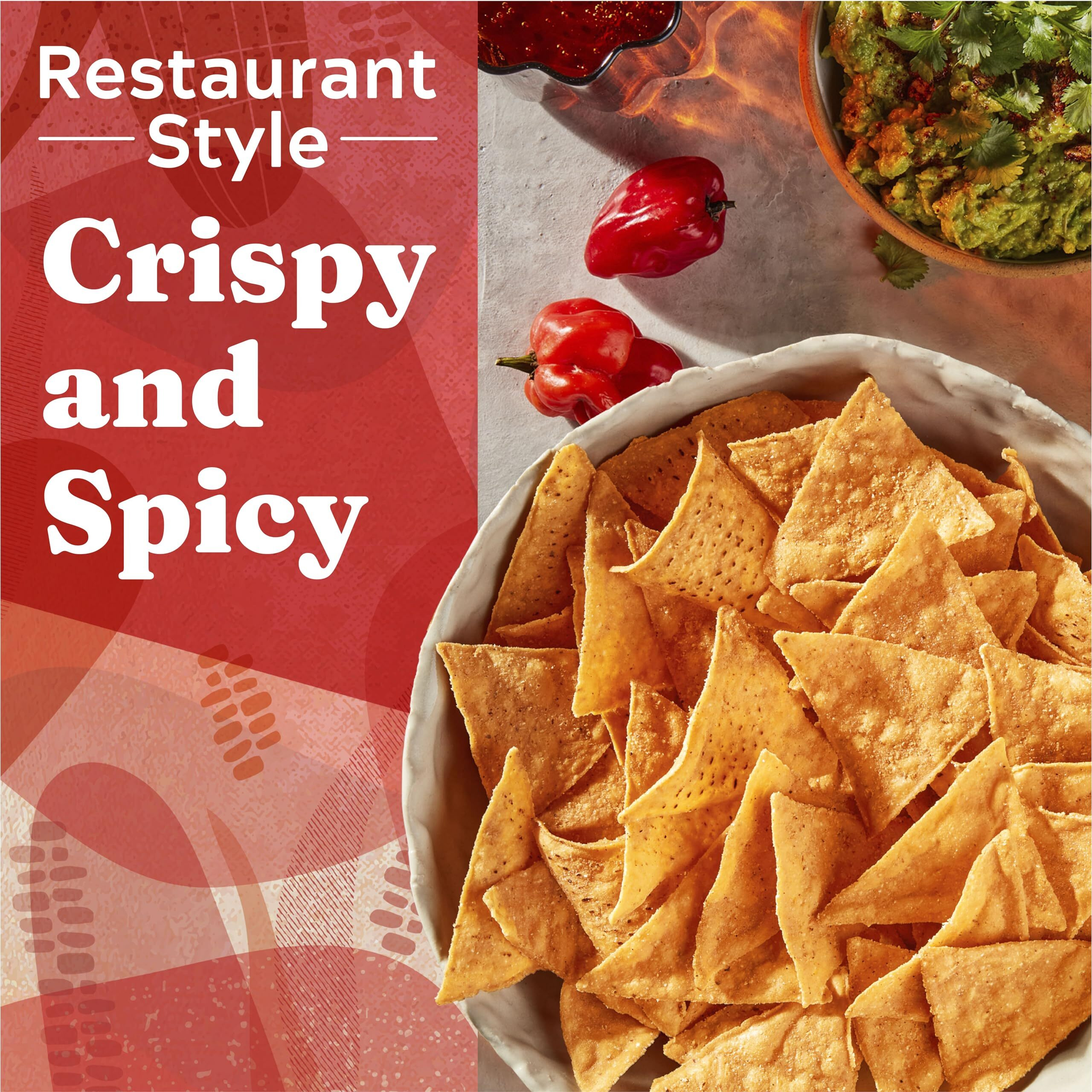 Simply Protein - Tortilla Chips, Restaurant Style Protein Chips, Hint Of Habanero (3-Pack) - 7G Protein, 140 Calories, Gluten Free, Vegan - Plant Based Pea Protein Snacks - 3 Bags, 4.58Oz (130G)