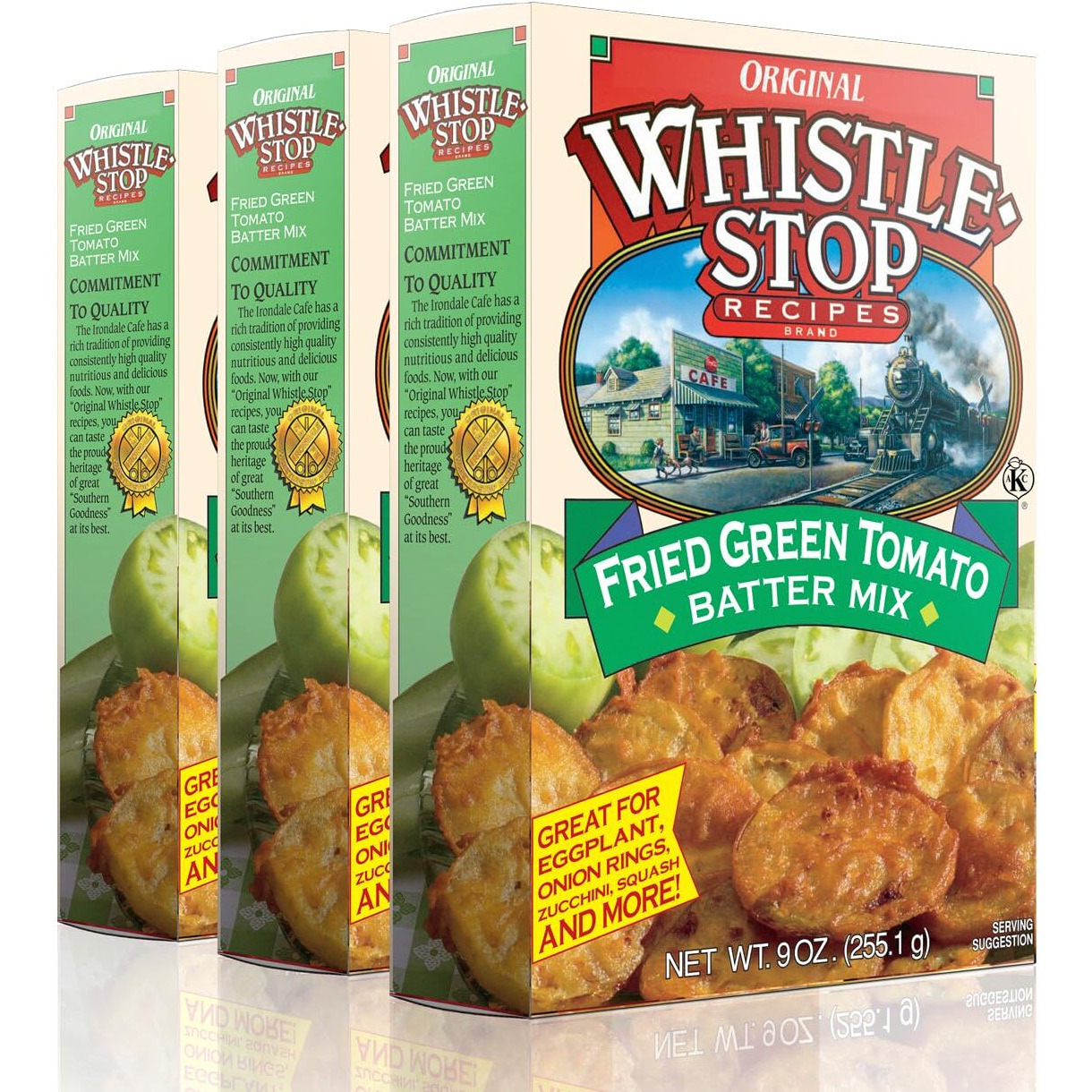 Original Whistlestop Cafe Recipes | Fried Green Tomato Batter Mix | 9-Oz | Case Of 3