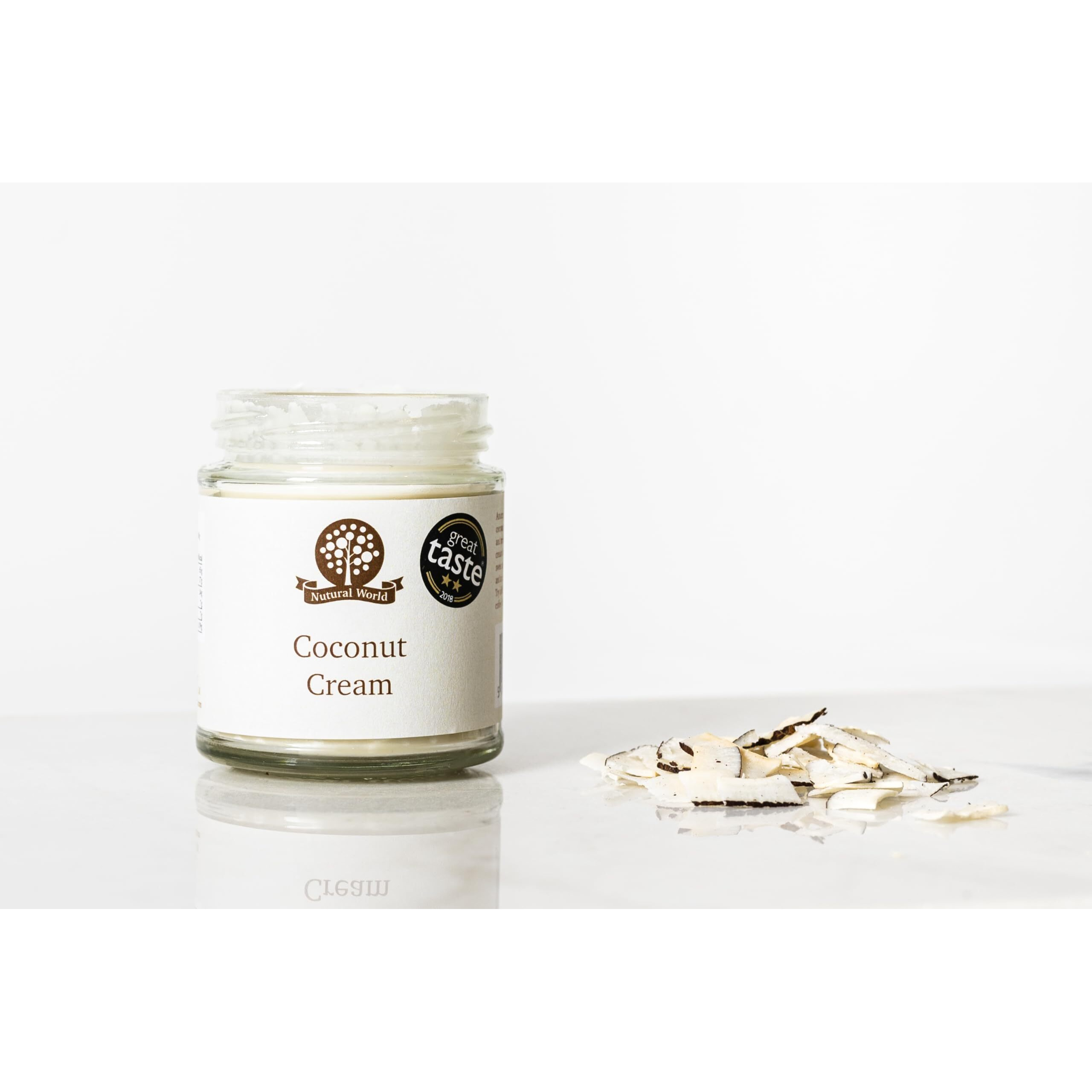 Nutural World - Coconut Cream 35 Oz (1Kg) Great Taste Award Winner