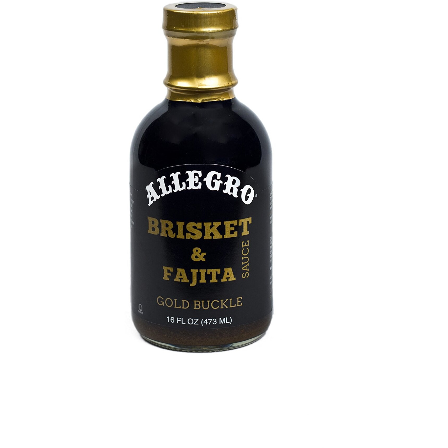 Allegro - The Marinate Everything Marinades - Gold Buckle Brisket & Fajita Sauce - 16 Oz, Pack Of 4