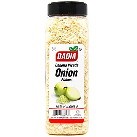 Badia Onion Flakes, 14 Ounce (Pack Of 6)