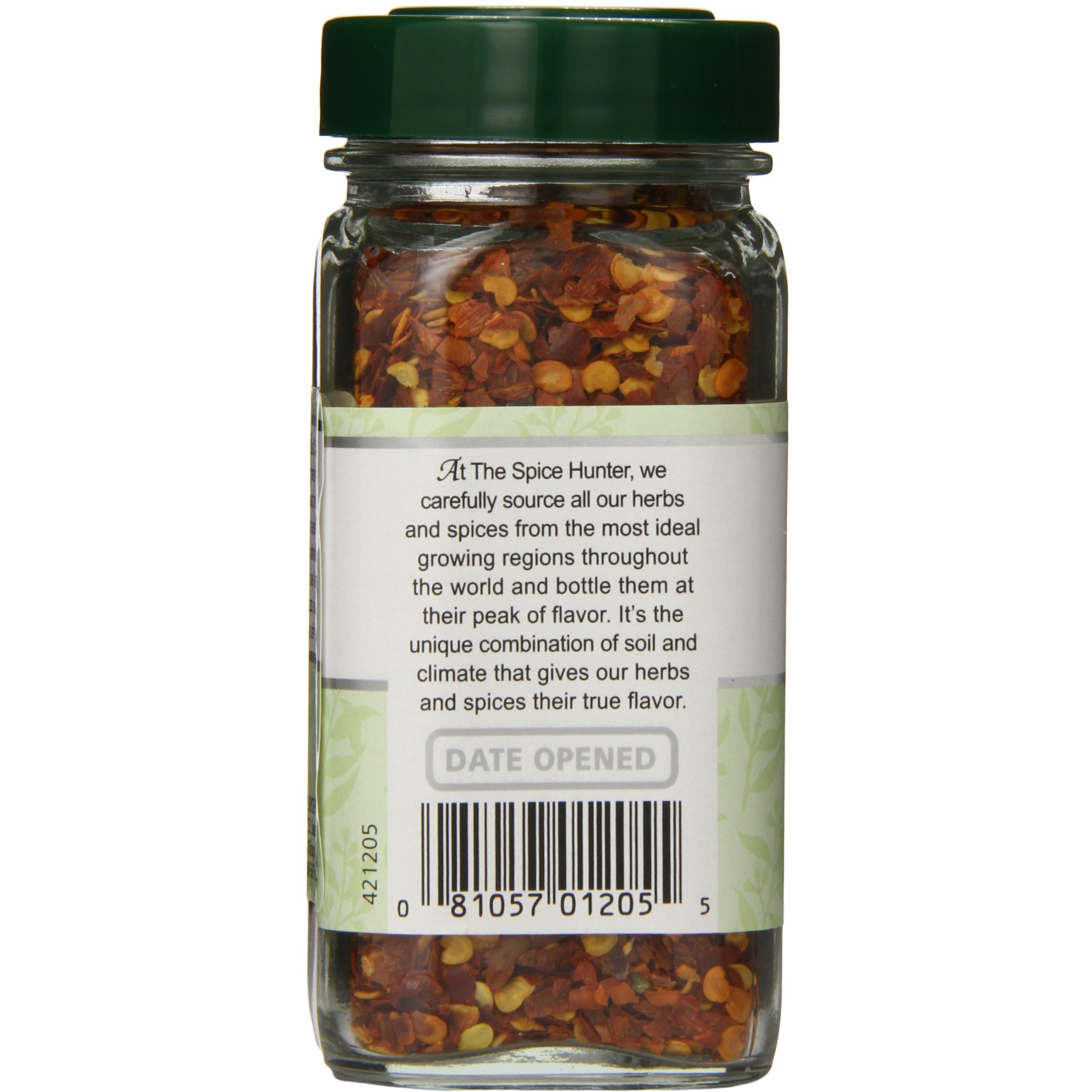 The Spice Hunter Chile Pepper, Red, Crushed, 1.3 Ounce Jar (Pack Of 48)