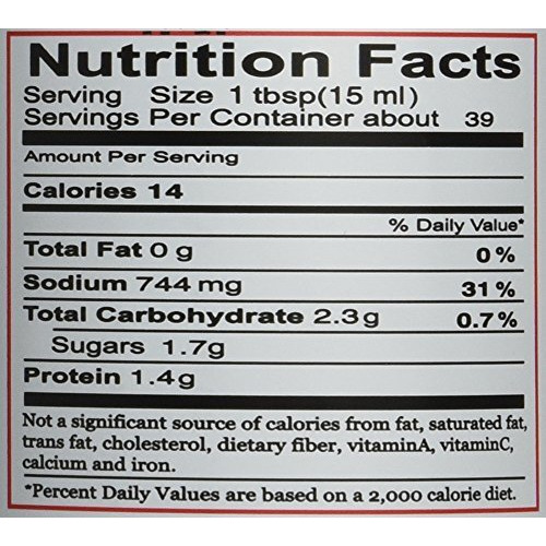 Kimlan Soy Sauce - 20 Oz. (1)