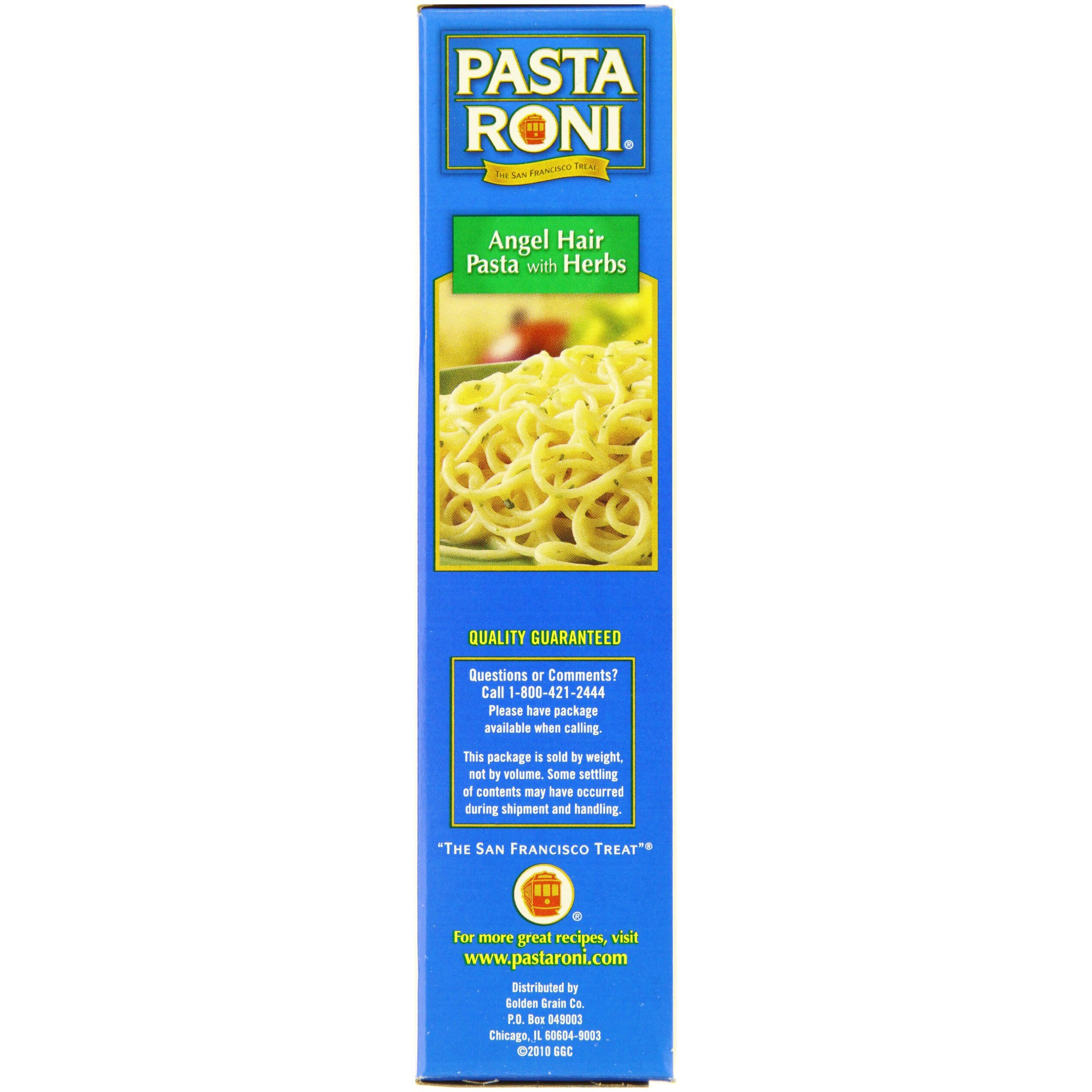 Pasta Roni Angel Hair Pasta With Herbs, 4.8-Ounce (Pack Of 12)