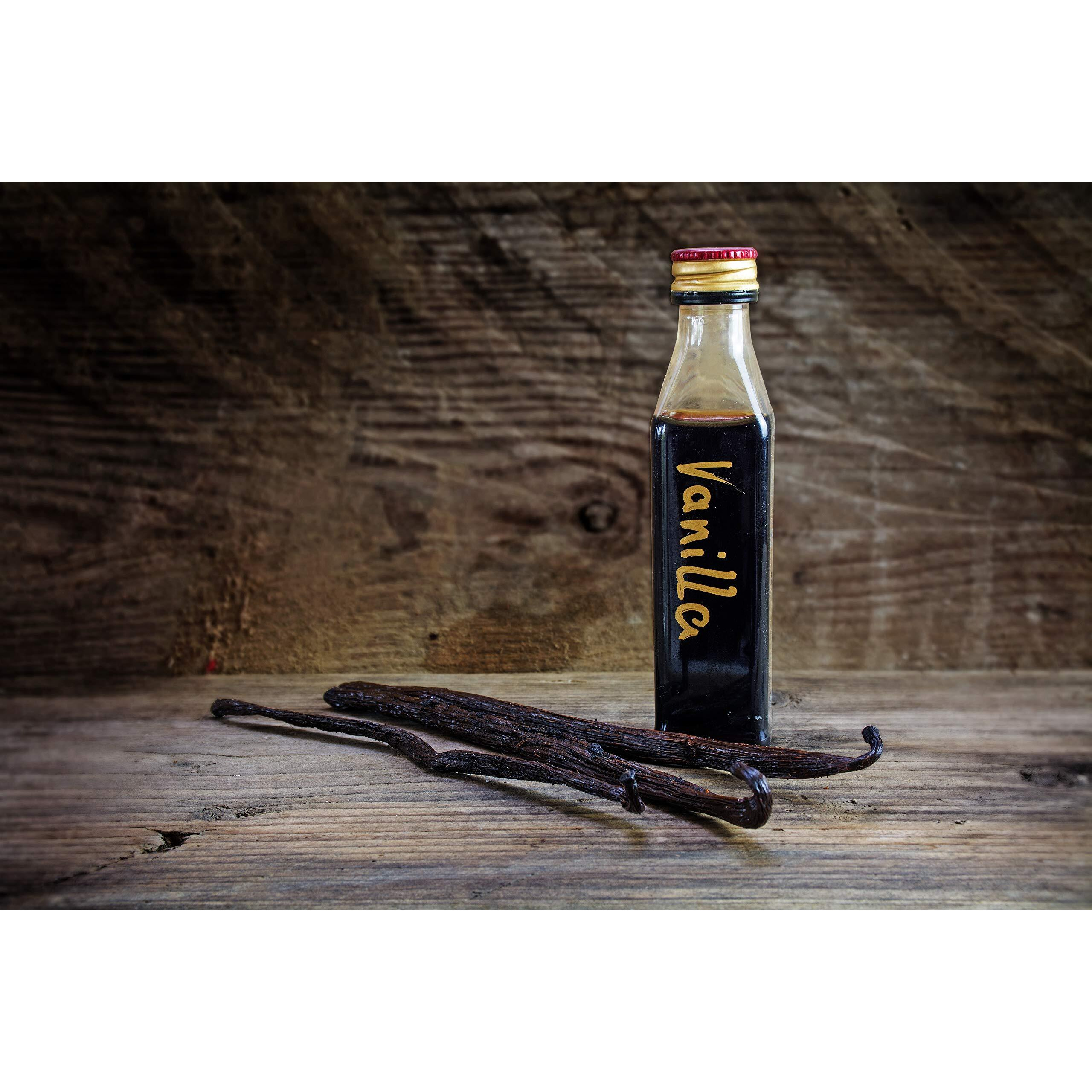 10 Mexican Vanilla Beans Whole Grade A Gourmet Vanilla Pods For Homemade Vanilla Extract And Baking From Veracruz, Mexico