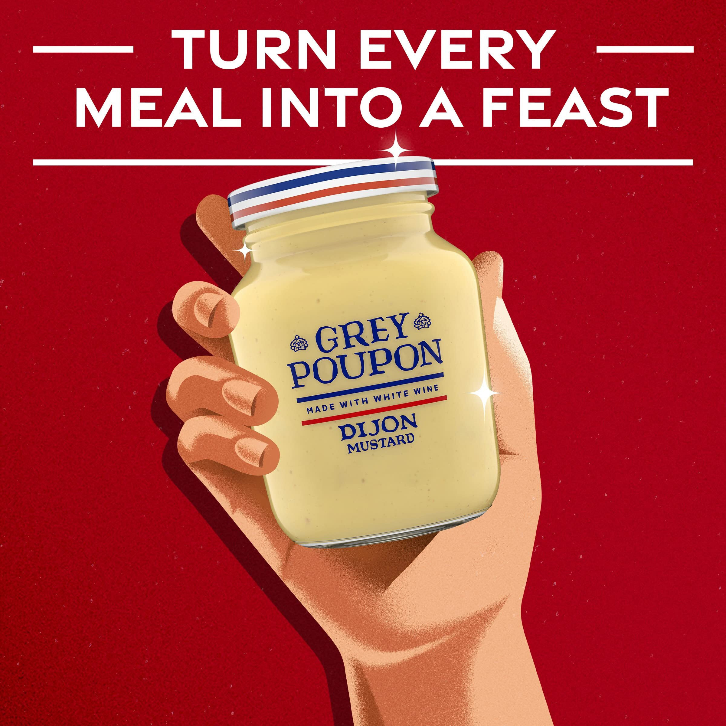 Grey Poupon Dijon Mustard Packets - .25 Oz. (Pack Of 50)
