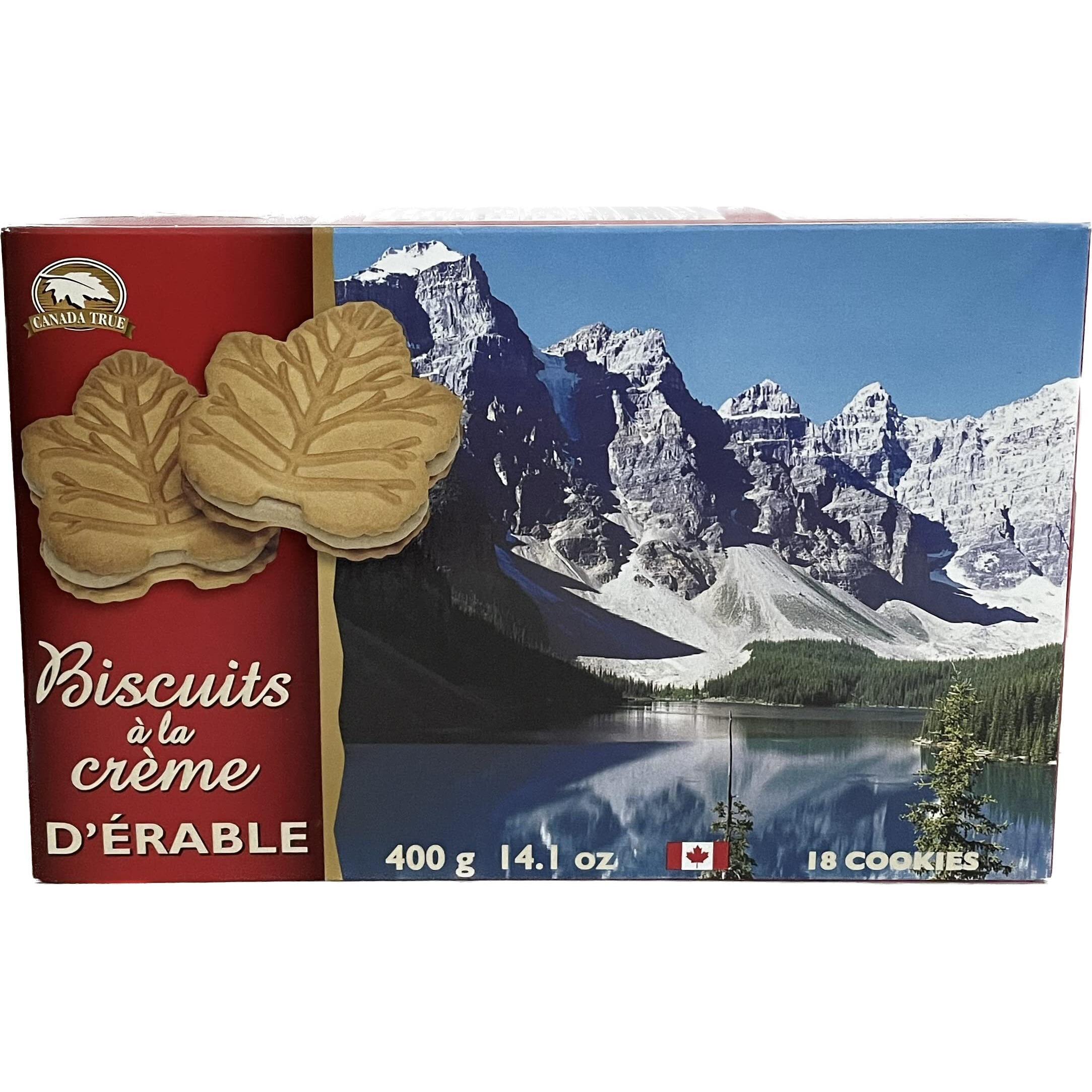 Canada True Premium Maple Cream Cookie With 100% Pure Maple Syrup - Product Of Canada