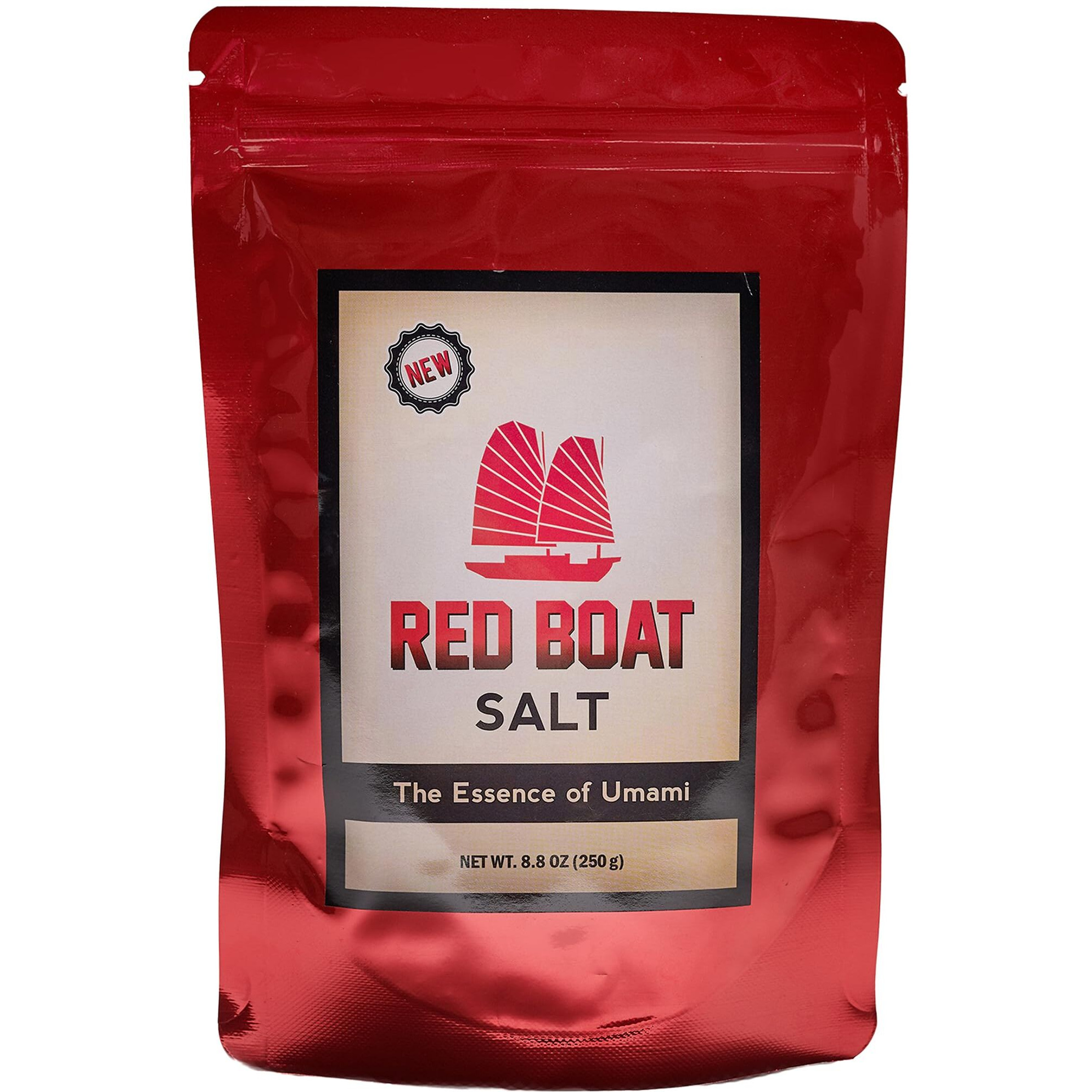 Red Boat Umami Salt | Salt Infused With Premium Fish Sauce | All Natural Handcrafted Seasoning | Keto, Paleo, & Whole 30 Friendly | Gluten And Sugar Free With No Preservatives | 8.8 Oz Bag