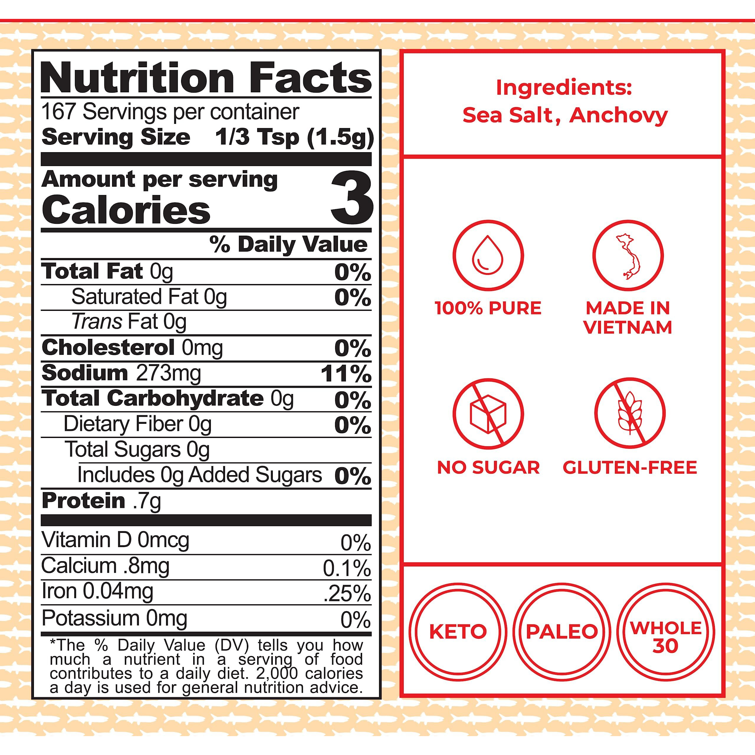 Red Boat Umami Salt | Salt Infused With Premium Fish Sauce | All Natural Handcrafted Seasoning | Keto, Paleo, & Whole 30 Friendly | Gluten And Sugar Free With No Preservatives | 8.8 Oz Bag