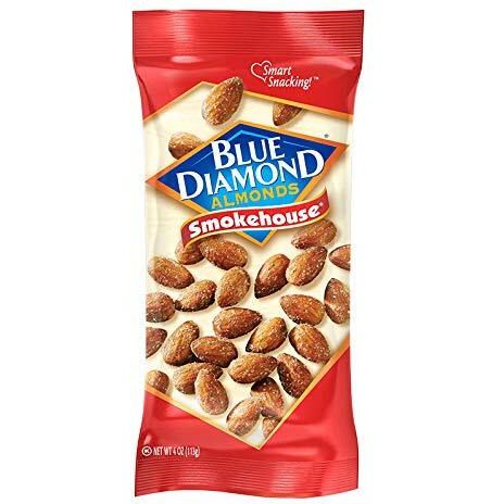 Blue Diamond Almonds, Smokehouse, 4 Ounce (Pack Of 12)