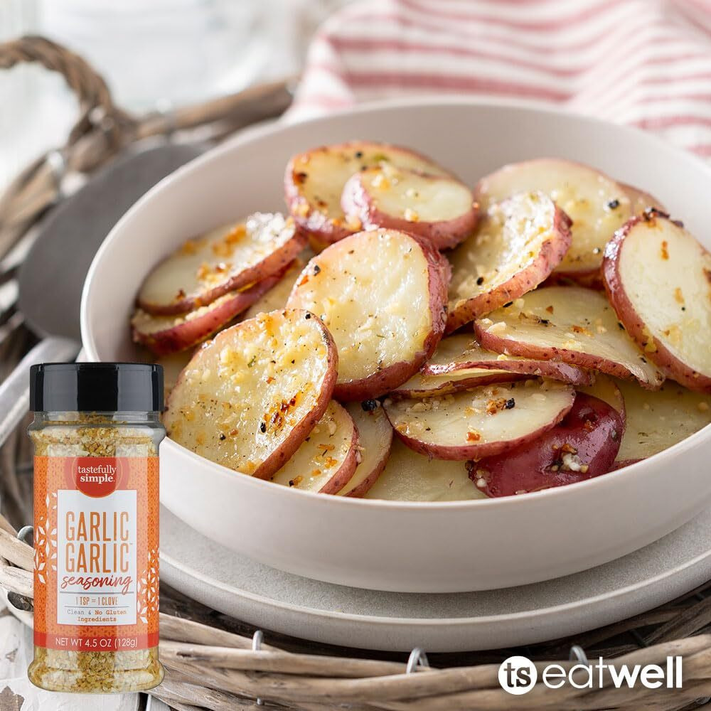 Tastefully Simple Garlic Garlic Seasoning, 4.5 Ounce