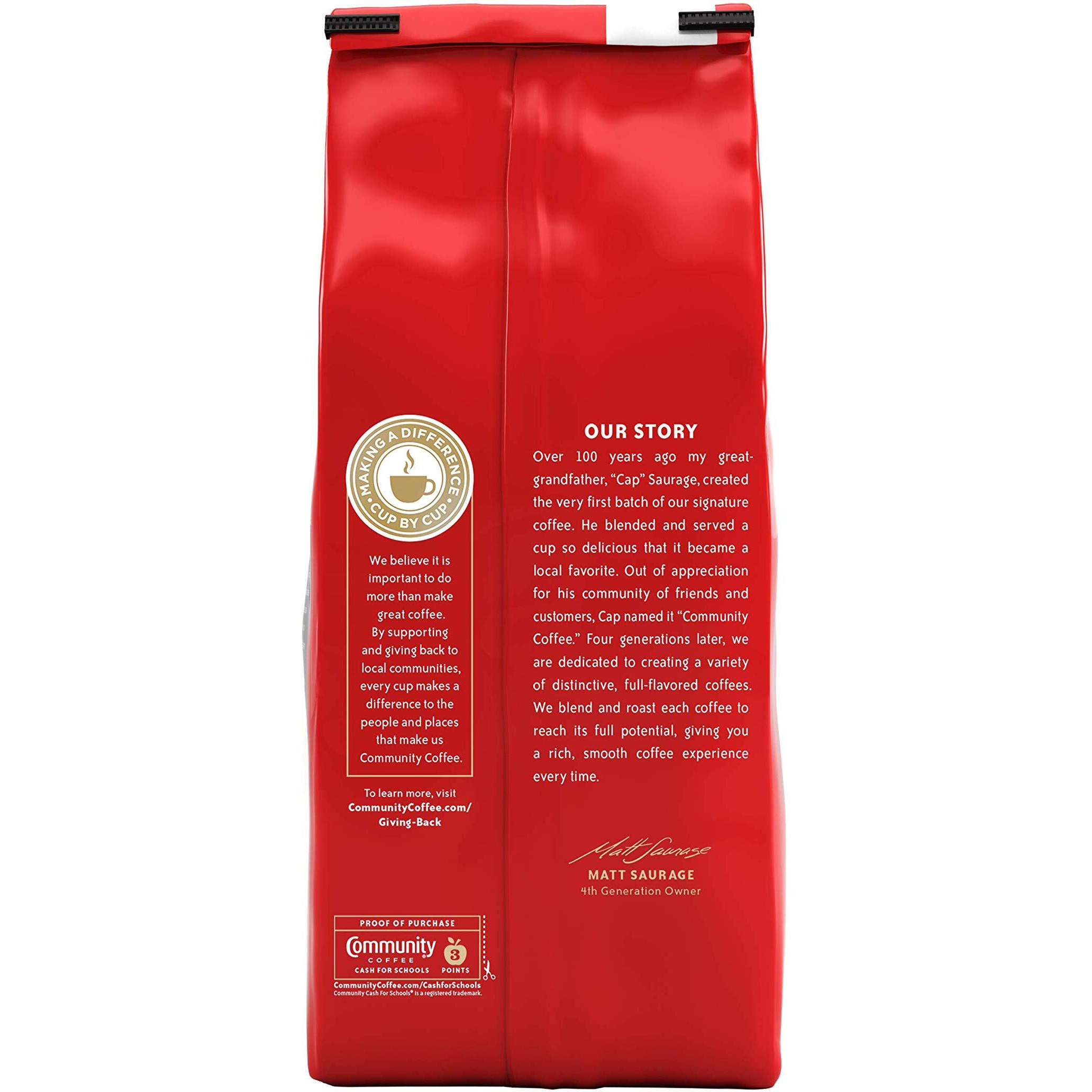 Community Coffee Caf   Special Medium Dark Roast Ground Coffee, 32 Ounce Bag