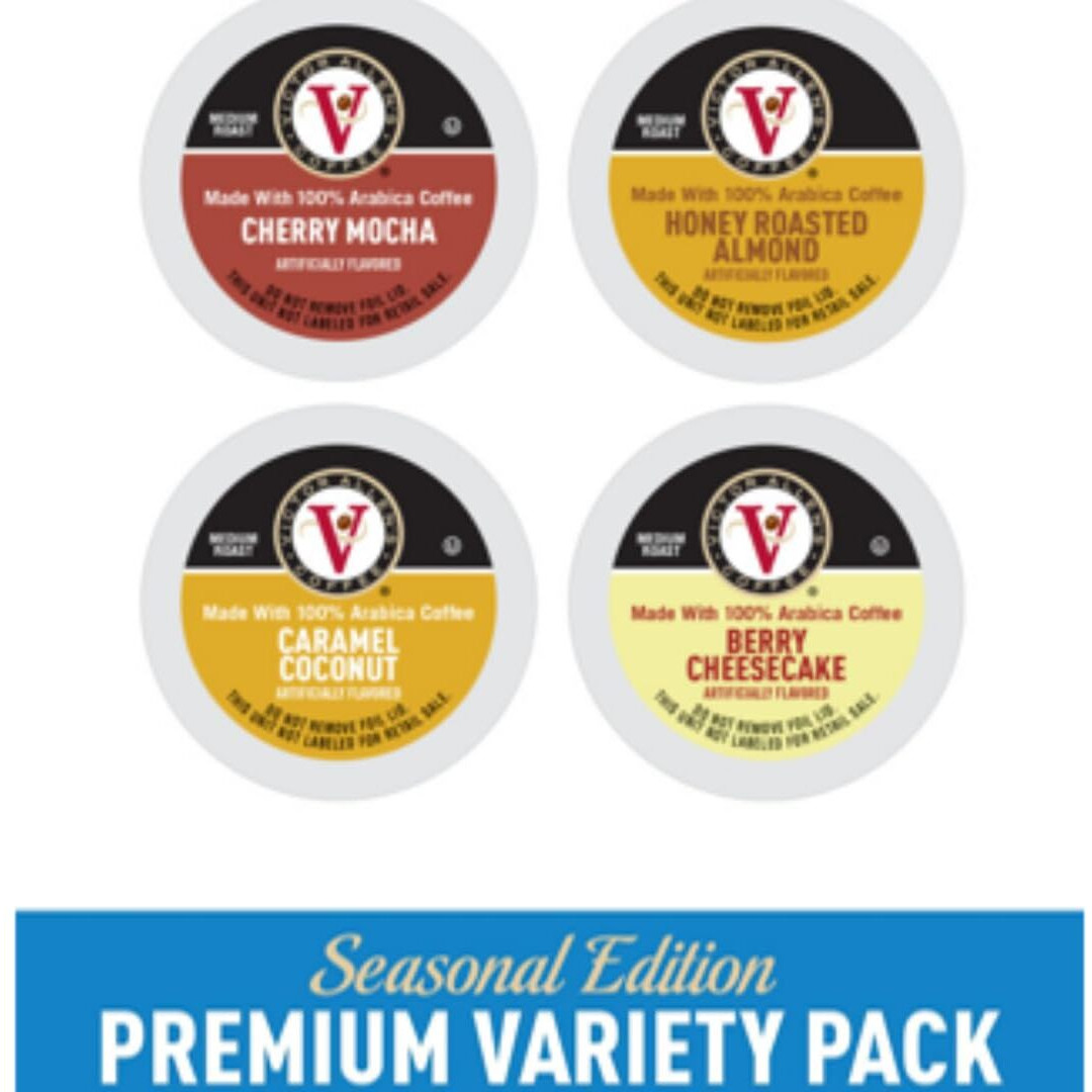 Victor Allen's Coffee Springtime Coffee Variety Pack, Medium Roast, 36 Count, Single Serve Coffee Pods For Keurig K-Cup Brewers