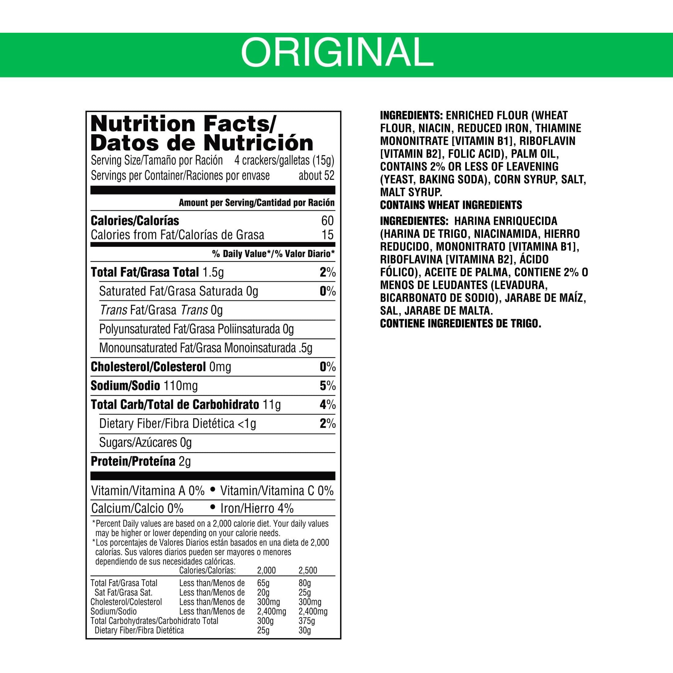 Keebler Export Sodas Soda Crackers, Soup Crackers, Lunch Snacks, Original, 28Oz Can (1 Can)