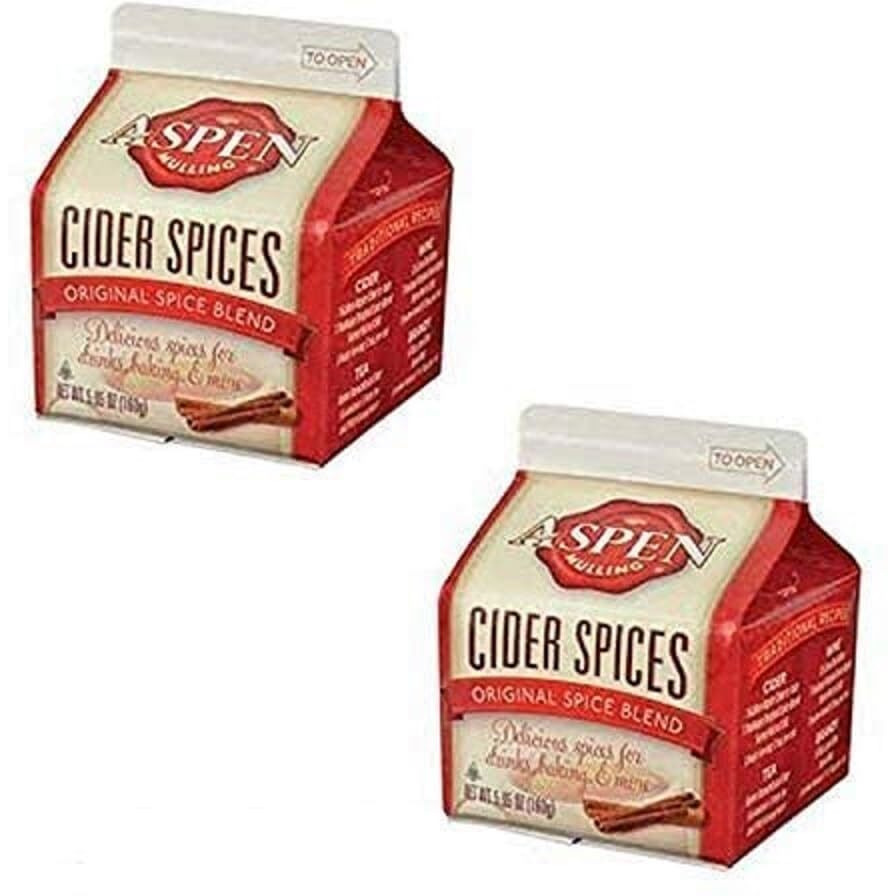 Aspen Mulling Cider Spices - 2 Pack Of 5.65 Oz Cartons