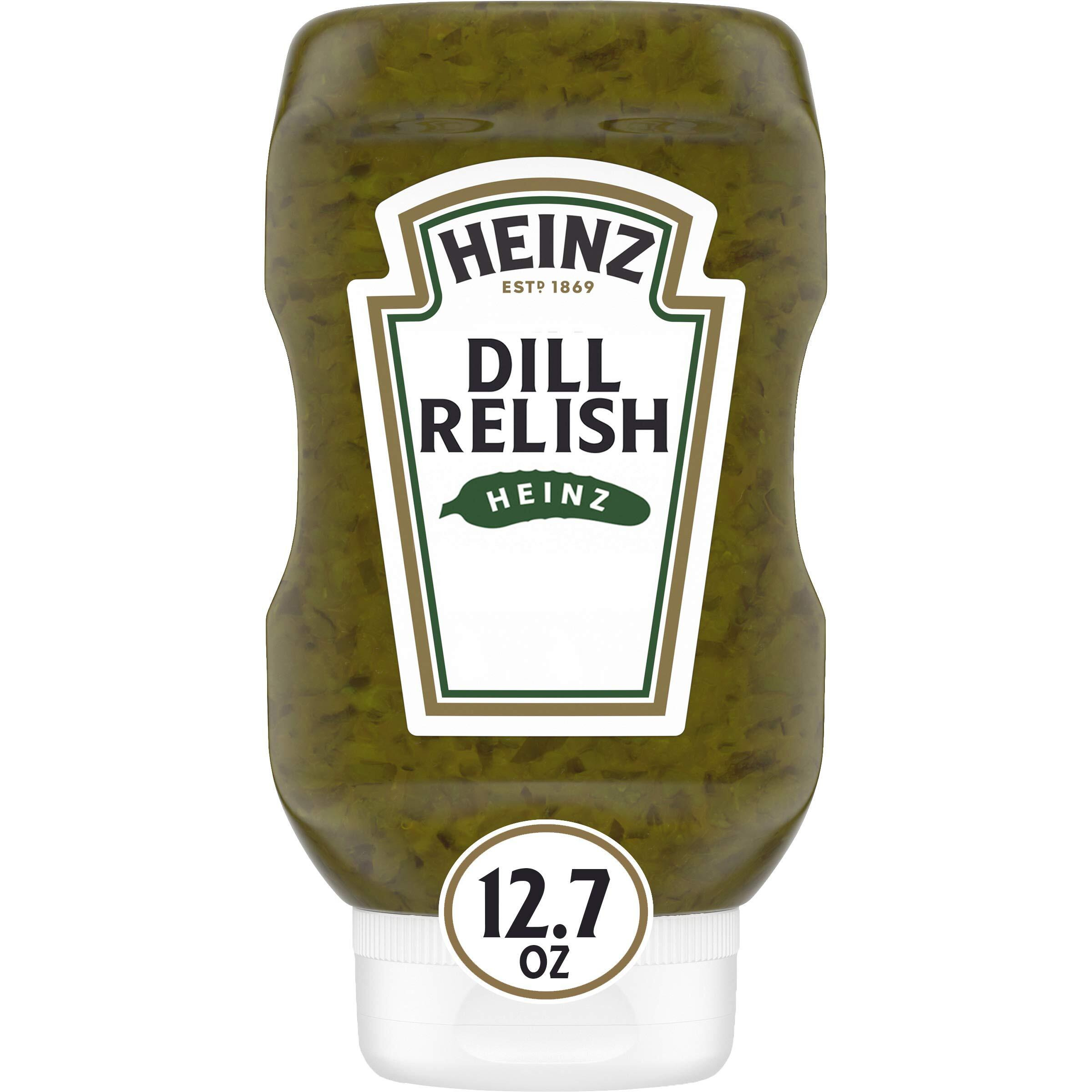 Heinz Dill Relish (12 Ct Pack, 12.7 Fl Oz Bottles)
