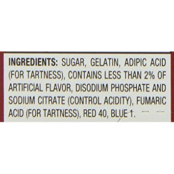 Jell-O Black Cherry Gelatin Mix (3 Oz Bags, Pack Of 24)