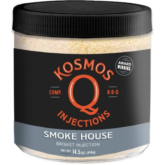 Kosmos Q Smoke House Reserve Blend Injection - Bbq Injection Marinade For Beef, Brisket & More - Bbq Seasoning Made In The Usa (Smoke House Blend)