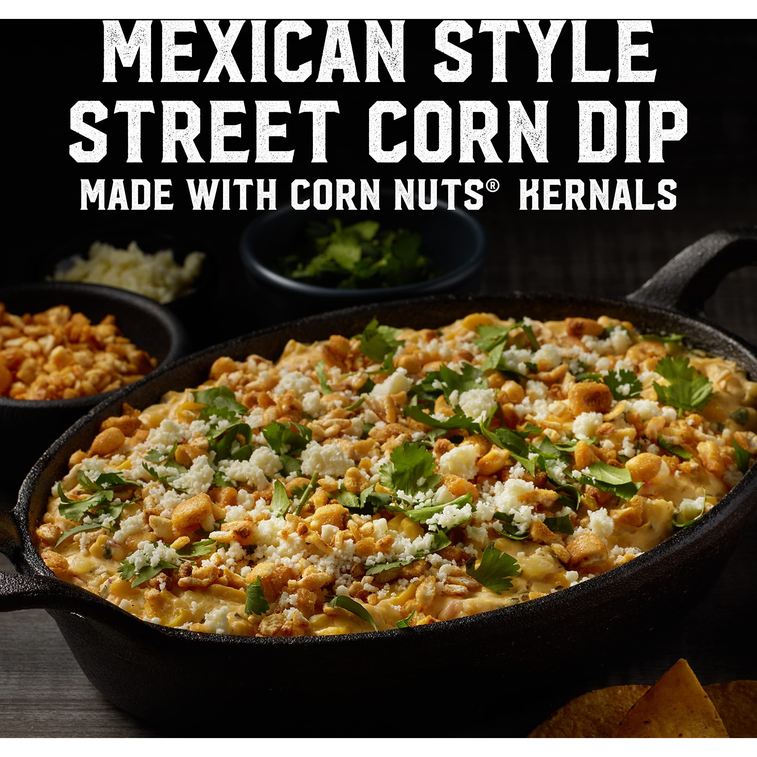Corn Nuts Mexican Street Corn Crunchy Corn Kernels 4 Ounce Bag (12-Pack)