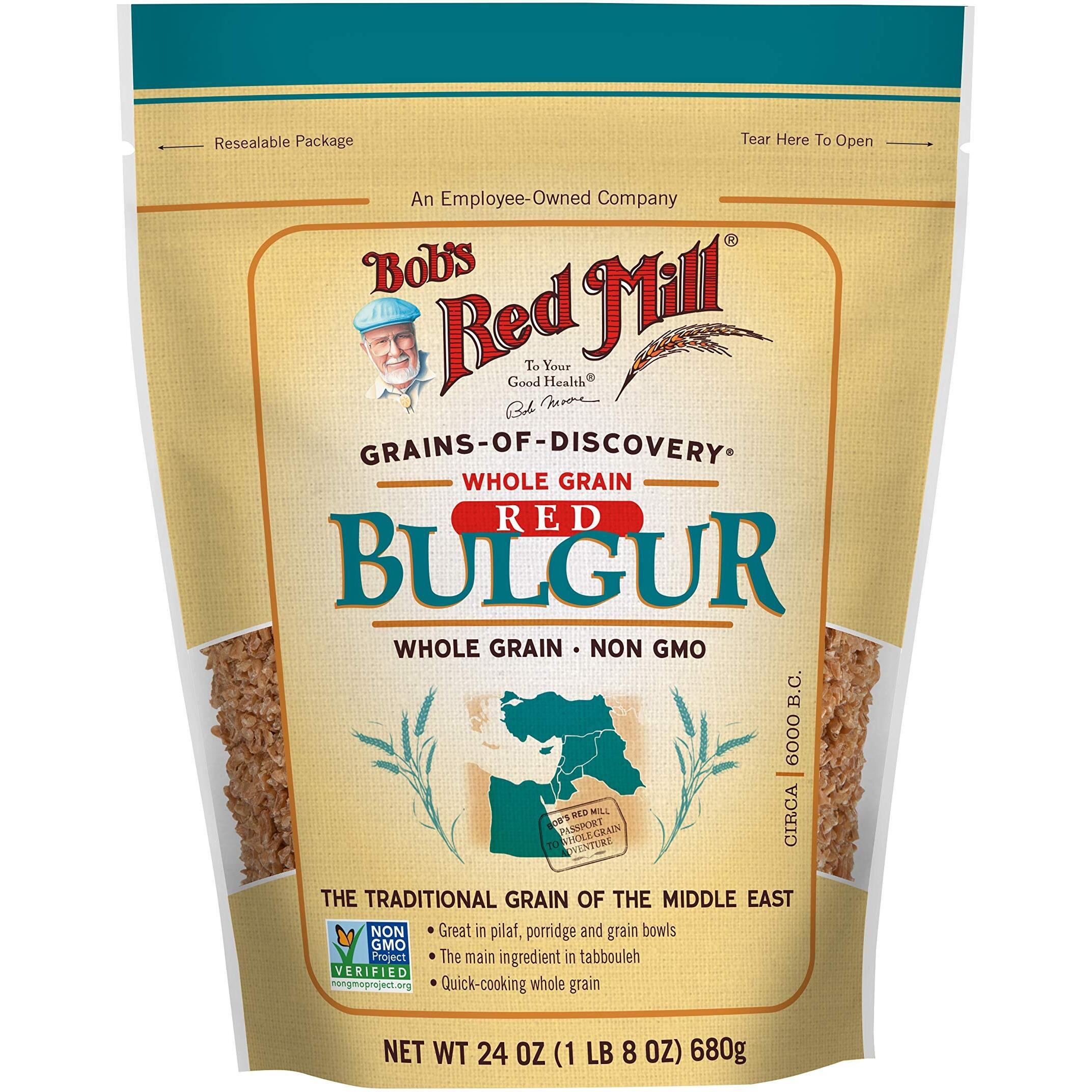 Bob's Red Mill Red Bulgur / Hard Wheat Ala, 24-Ounce (Pack Of 4)