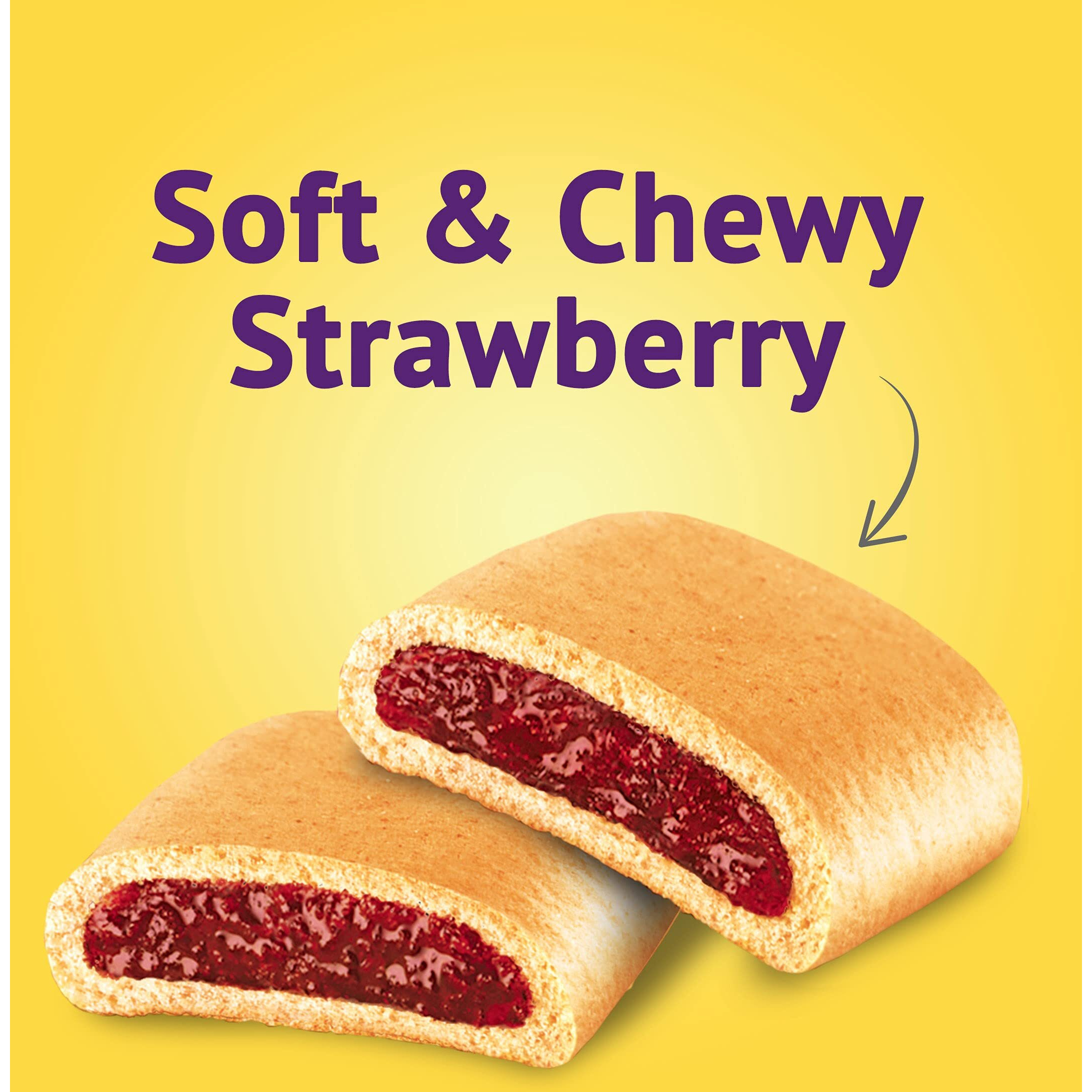 Newtons Soft & Fruit Chewy Strawberry Cookies, (Strawberry Bars), 10 Oz Pack