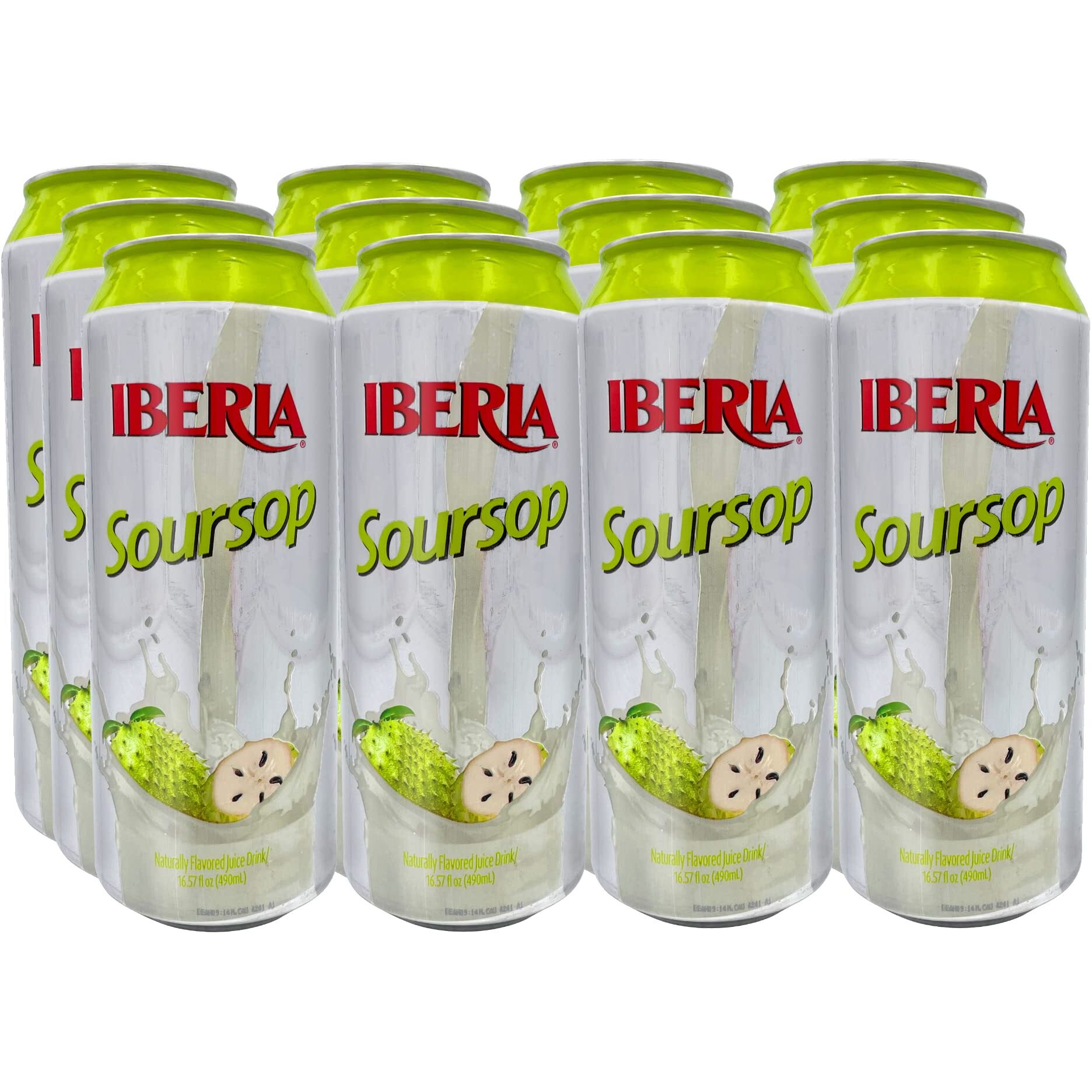 Iberia Soursop Juice Drink, 16.57 Fl Oz (Pack Of 12)