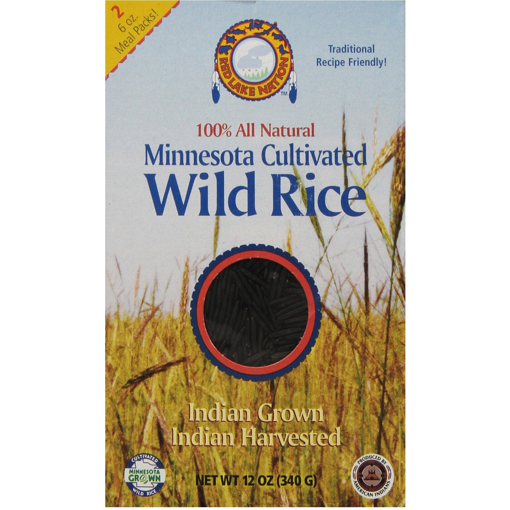 Red Lake Nation 100% All Natural Minnesota Cultivated Wild Rice