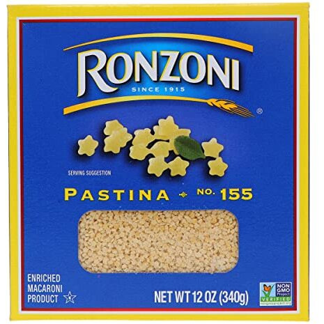 Ronzoni Pastina 12 Oz, 2 Pack