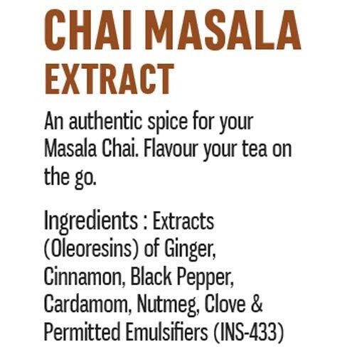 Spice Drop Chai Masala Extract - Tea, Coffee, Latte - Premium Quality & Rich Aroma, Authentic Indian Spices Blend Extract With No Added Color Or Preservative, Unsweetened, Non Gmo, Vegan, Gluten Free - 0.17 Oz - Upto 180 Cups (Pack Of 1)