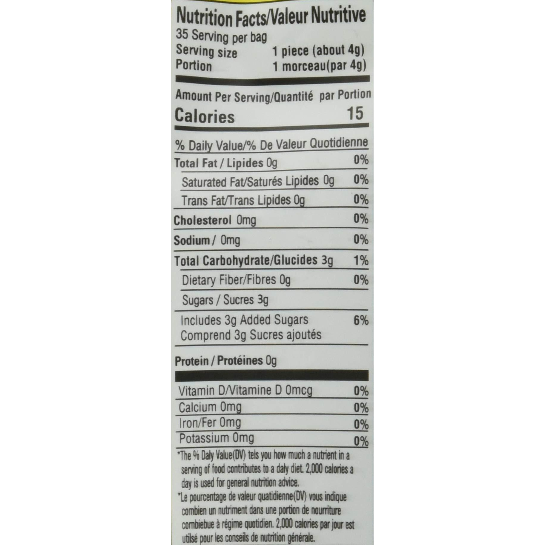 Gem Gem Ginger Candy Chewy Ginger Chews (Lemon, 5.0Oz, Pack Of 1)