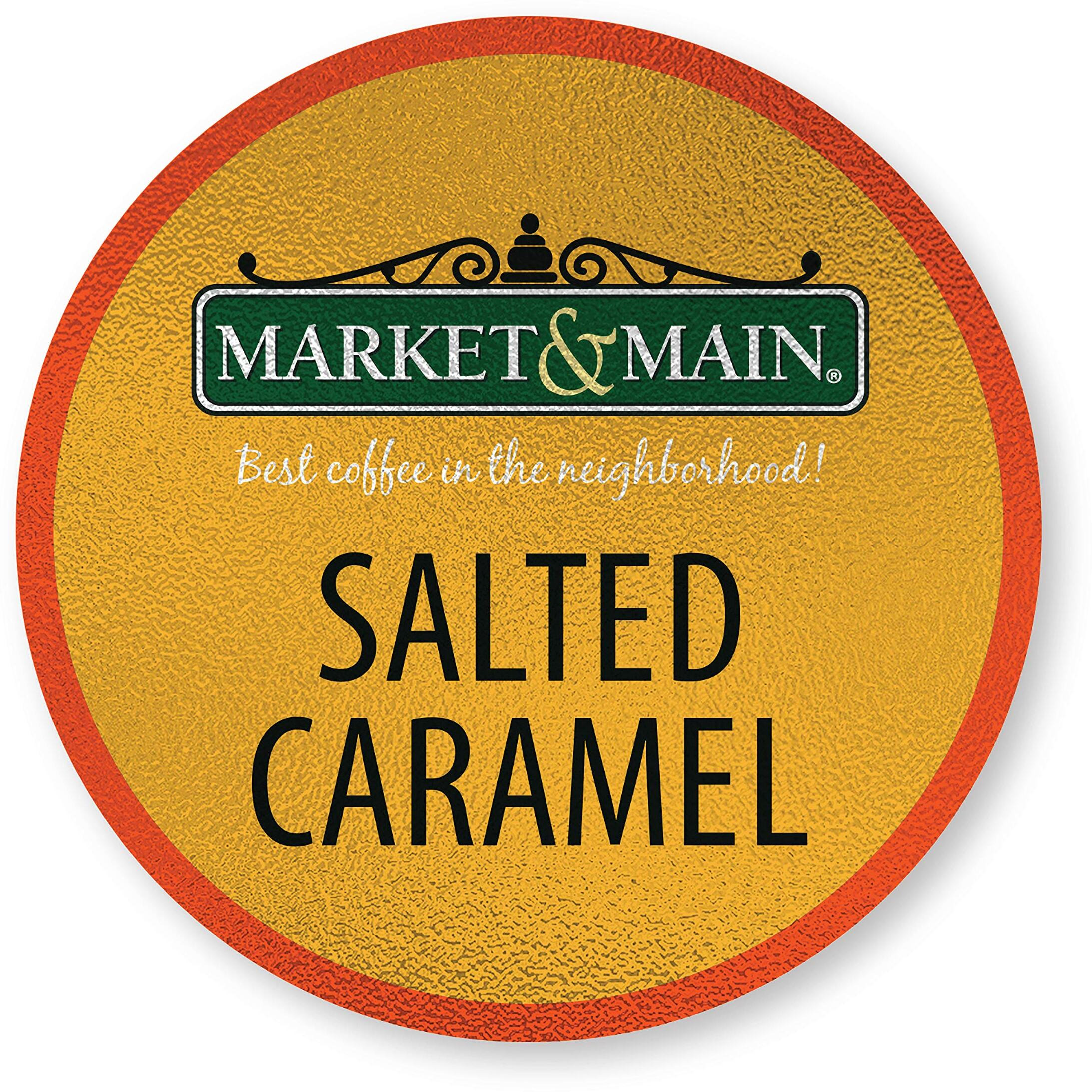 Market & Main Onecup, Salted Caramel, Compatible With Keurig K-Cup Brewers, 12 Count