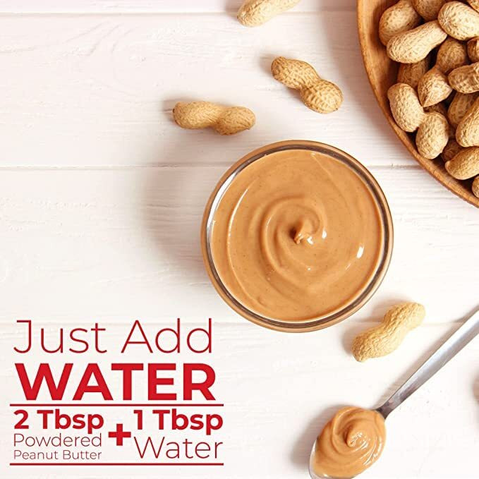 Betty Lou's 100% Organic Powdered Peanut Butter Variety Pack (1) Regular & (1) Chocolate, 6.35 Oz | Gluten Free, Vegan, Low Calorie, High Protein | Deliciously Healthy Nut Butter | Just Add Water
