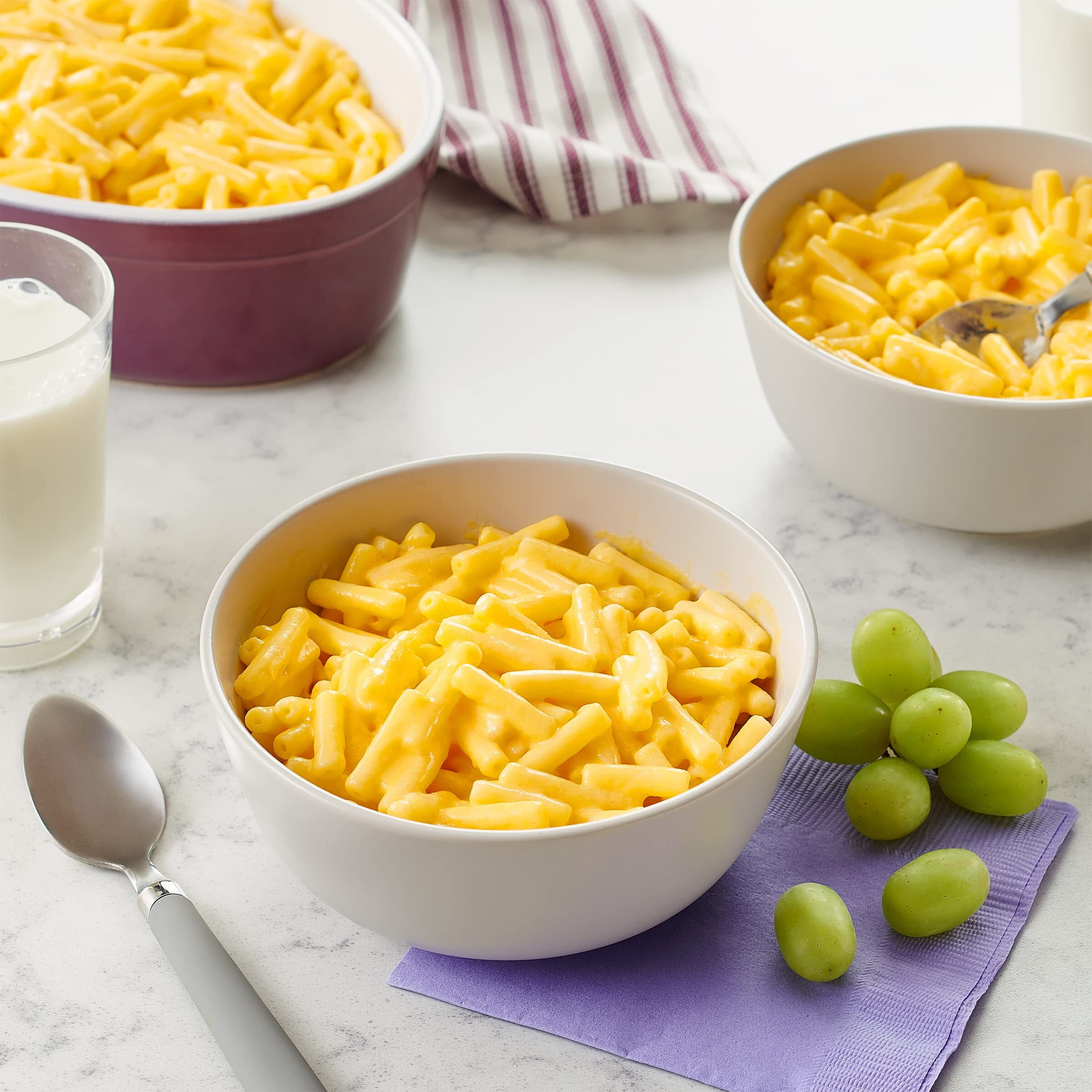 Annies Vegan Mac Rice Pasta And Cheddar Flavor Dinner With Organic Gluten Free Pasta, 6 Oz (Pack Of 12)