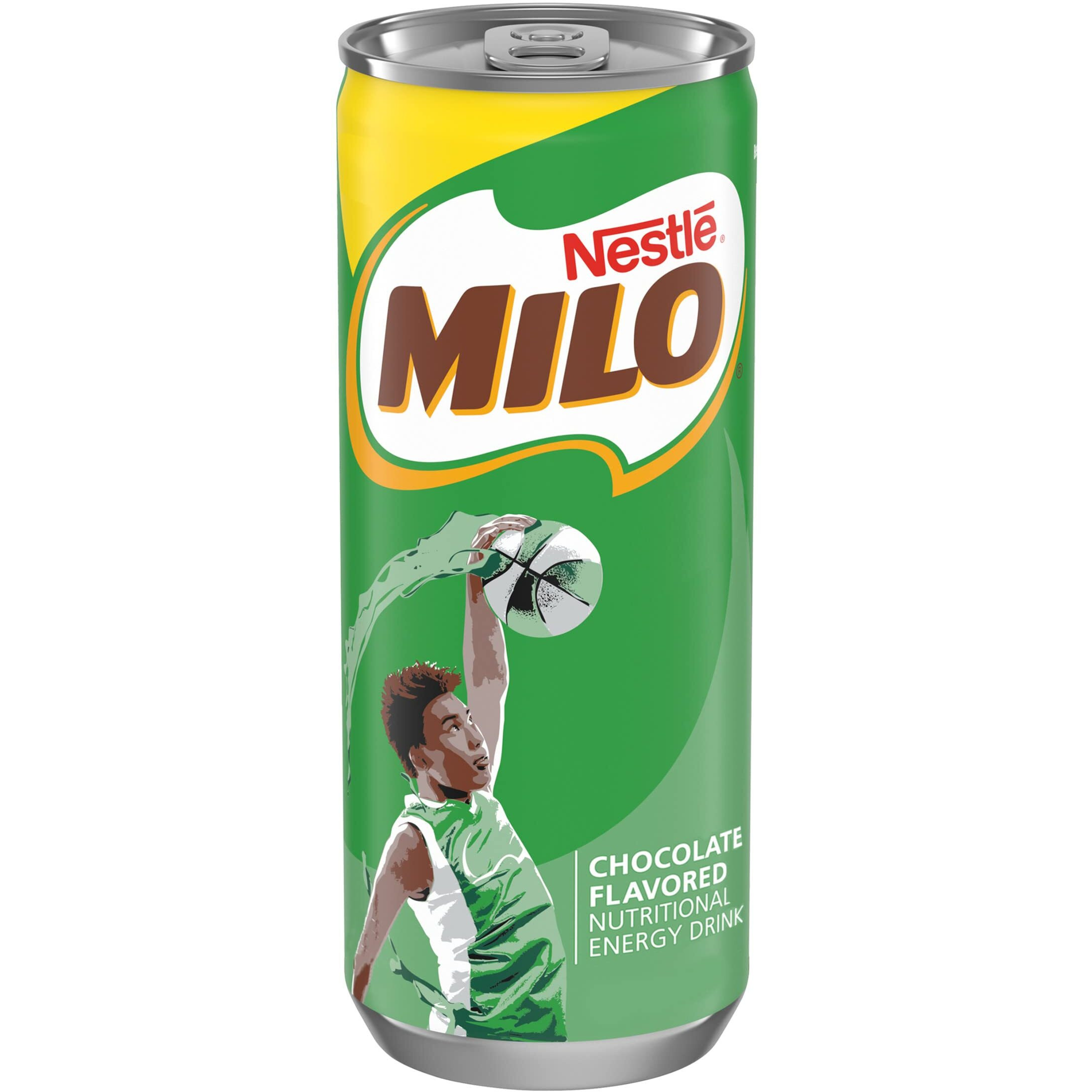 Milo Chocolate Nutritional Energy Drink 24, 8 Fl. Oz. Cans