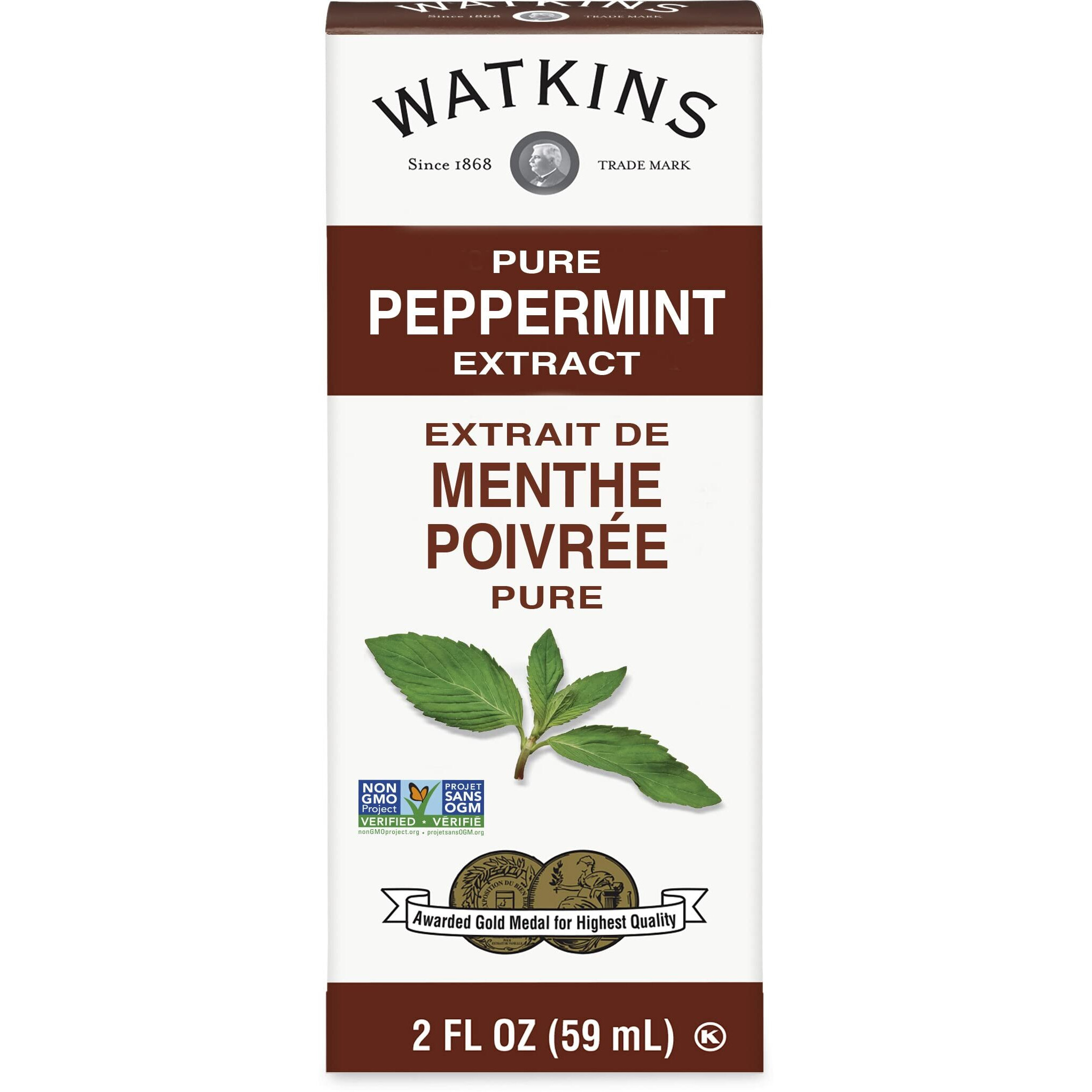 Watkins Pure Peppermint Extract, 2 Oz. Bottles, Pack Of 6 (Packaging May Vary)