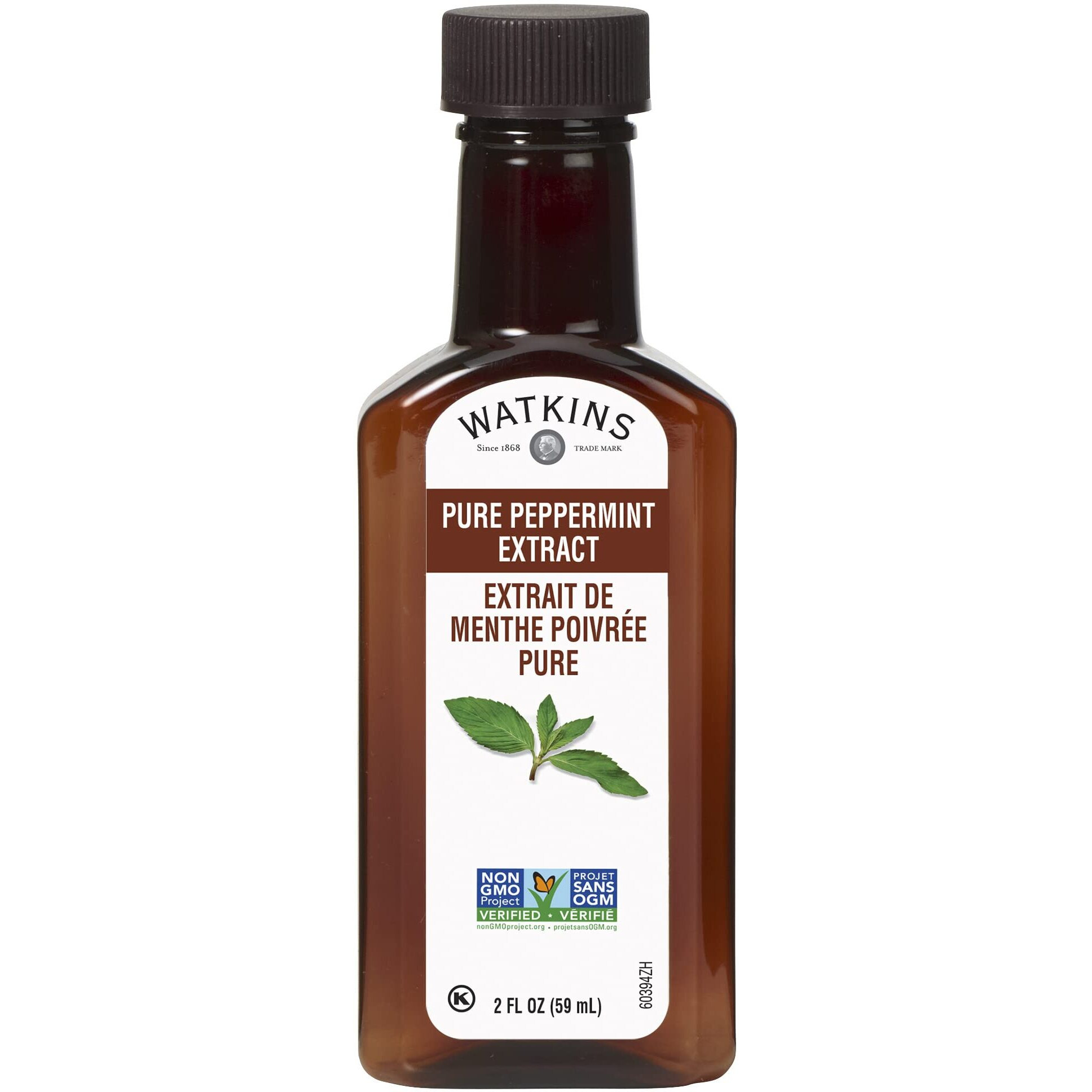 Watkins Pure Peppermint Extract, 2 Oz. Bottles, Pack Of 6 (Packaging May Vary)