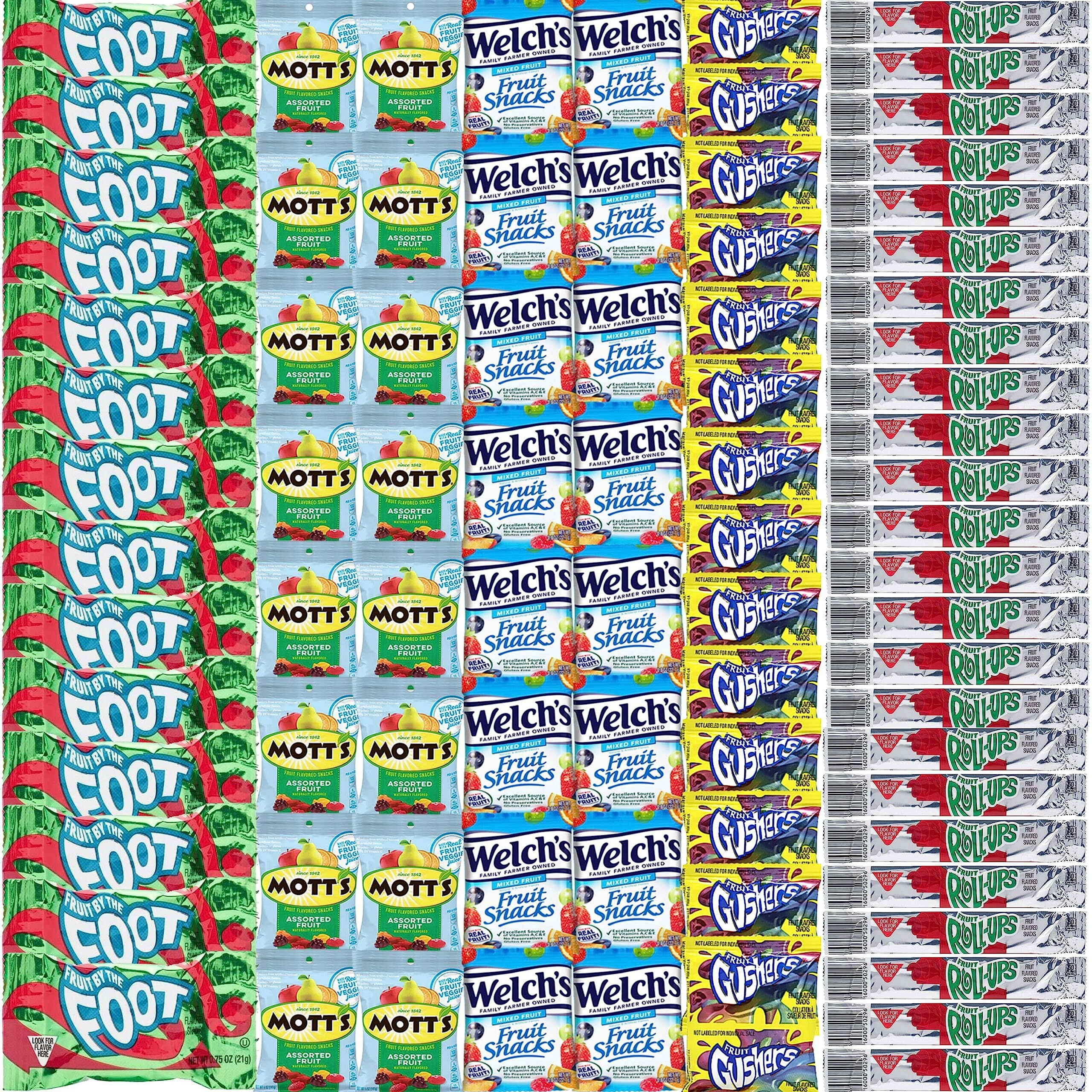 Fruit Snacks Bulk (100 Count) - By Bussin Boxes