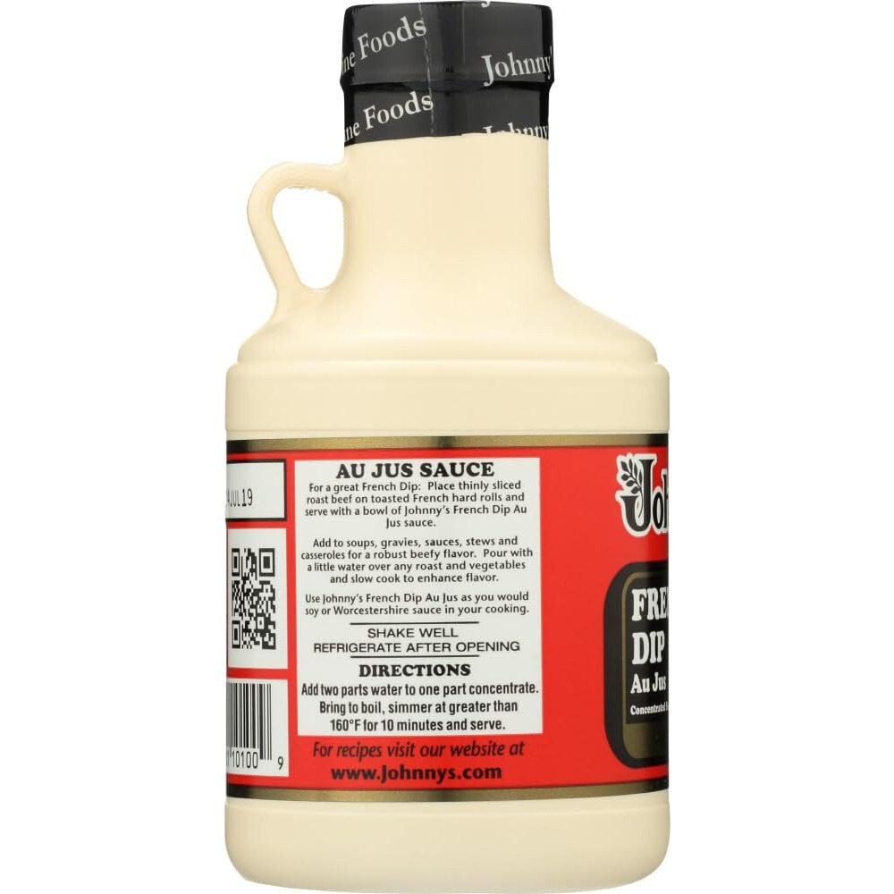 Johnny's French Dip Concentrated Au Jus Sauce, 8-Ounce Jugs (Pack Of 3)