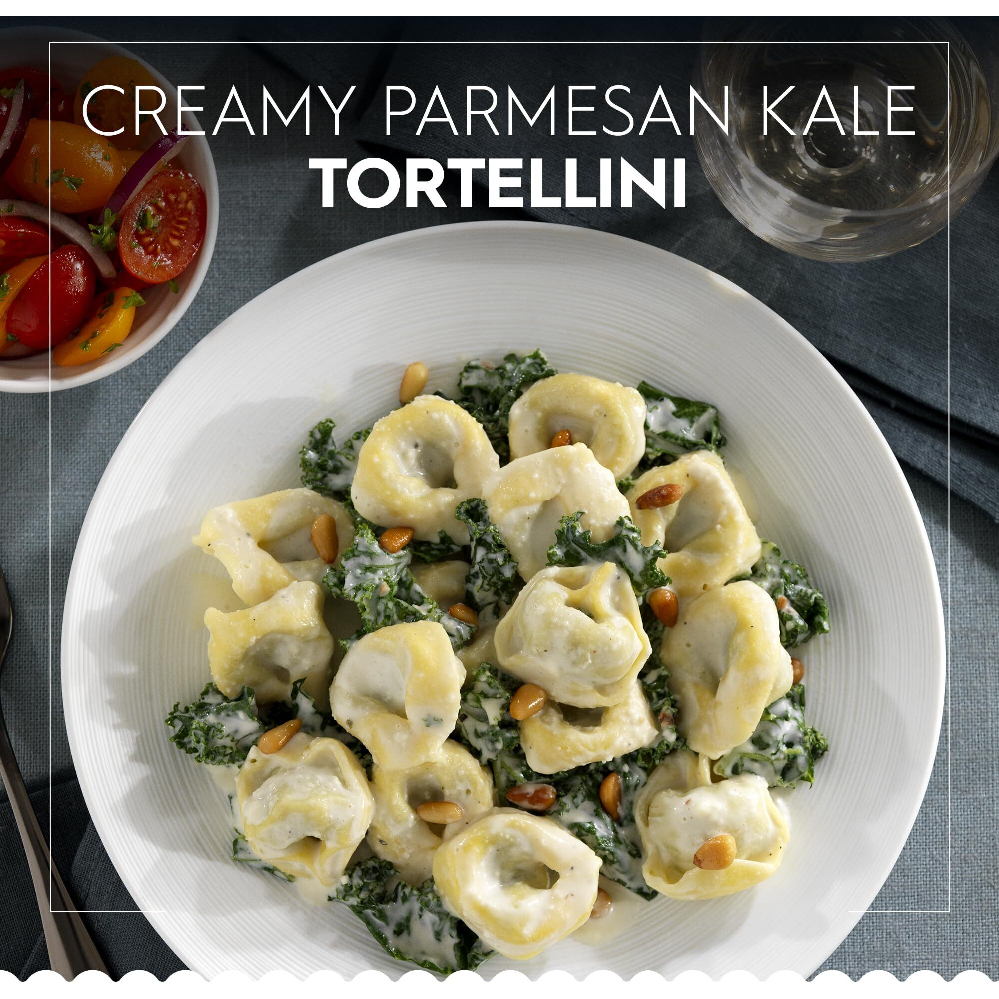 Barilla Cheese & Spinach Tortellini Pasta, 12 Oz. Bag (Pack Of 8) - 6 Servings Per Bag - Pantry Friendly Dried Tortellini - Made With Non-Gmo Ingredients